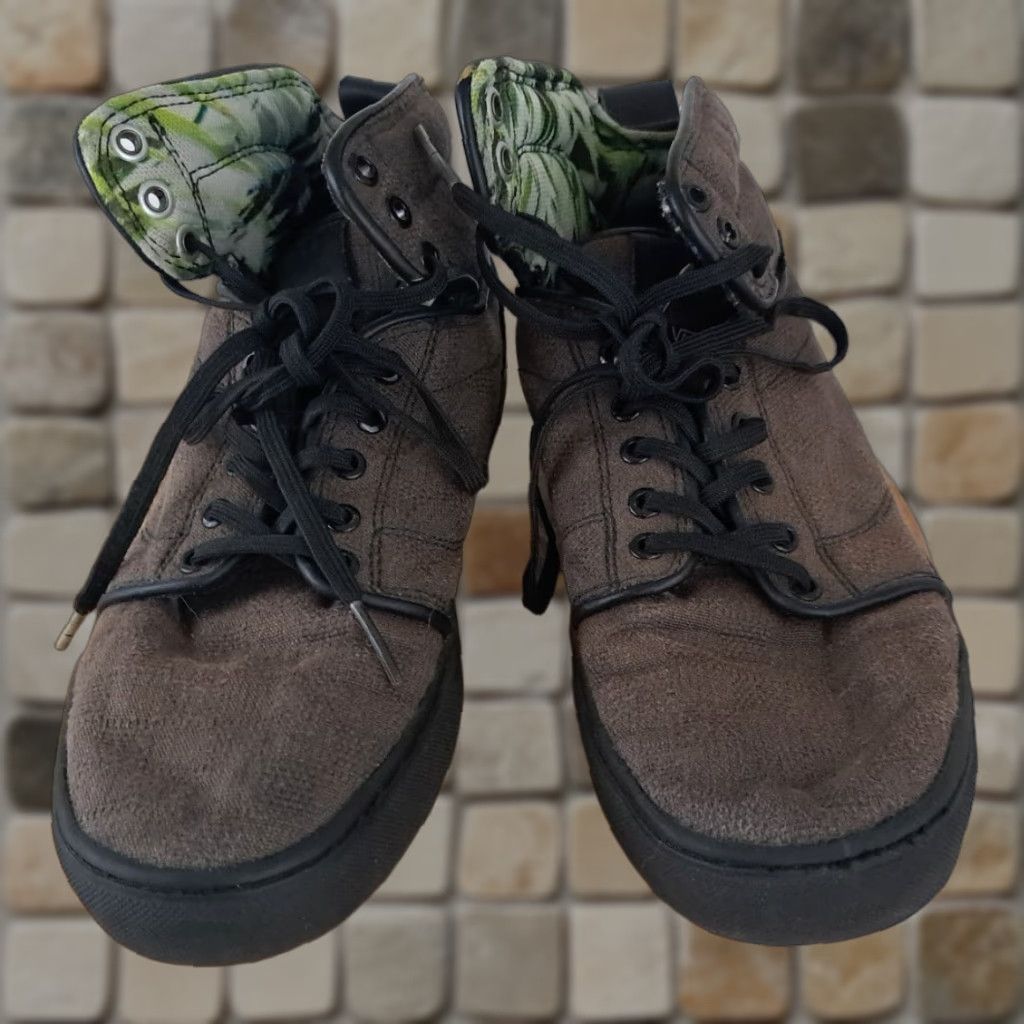 Vans VANS Sk8-Hi Hiking Outdoor Boots Suede High Top Mens 7.5 Brown VN-OVNBX2E 2020 Shoes Sneakers Casual Activewear Shoes Size US M / EU 48-50 / 2 - 1 Thumbnail
