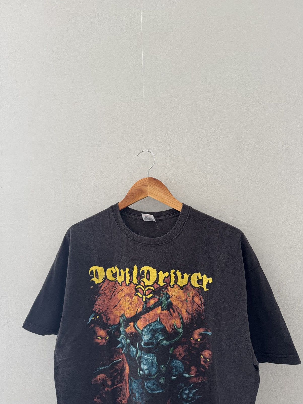 Band Tees × Vintage Vintage 2003 Devil Driver I love the killing t-shirt Size US XL / EU 56 / 4 - 2 Thumbnail