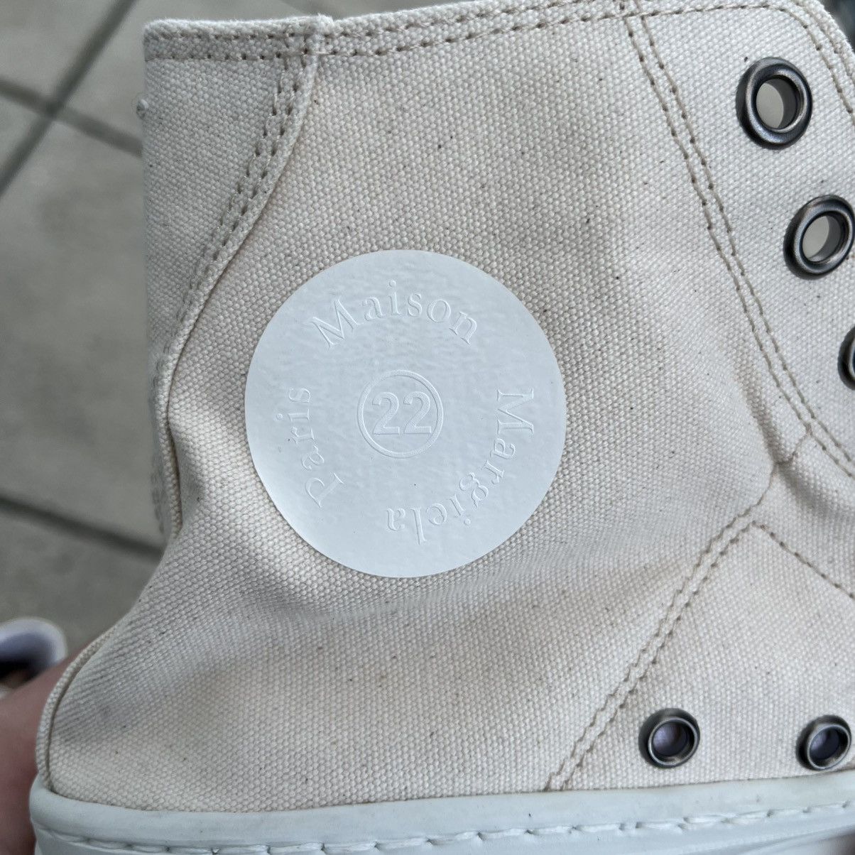Maison Margiela Maison Margiela SS15 Beige High Top Sneakers Size US 9 / EU 42 - 2 Thumbnail