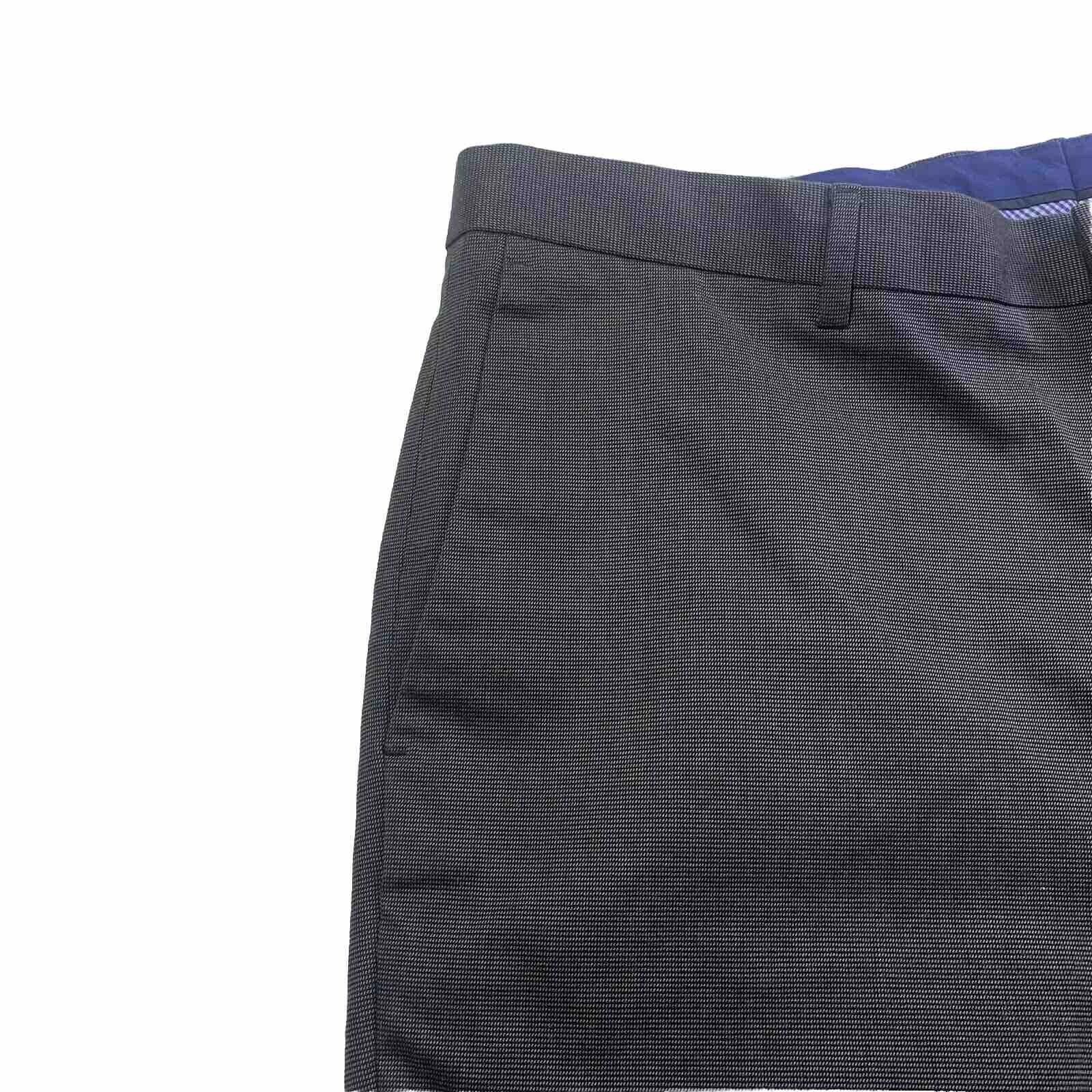 Banana Republic Banana Republic Pant Cotton Gray Charcoal Sz 34/30 Non-Iron Size US 34 / EU 50 - 9 Thumbnail