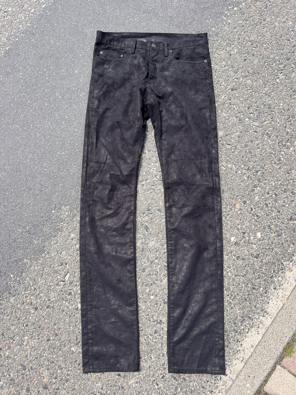 Dior Dior Homme AW08 Moleskin Glitter Pants | Grailed