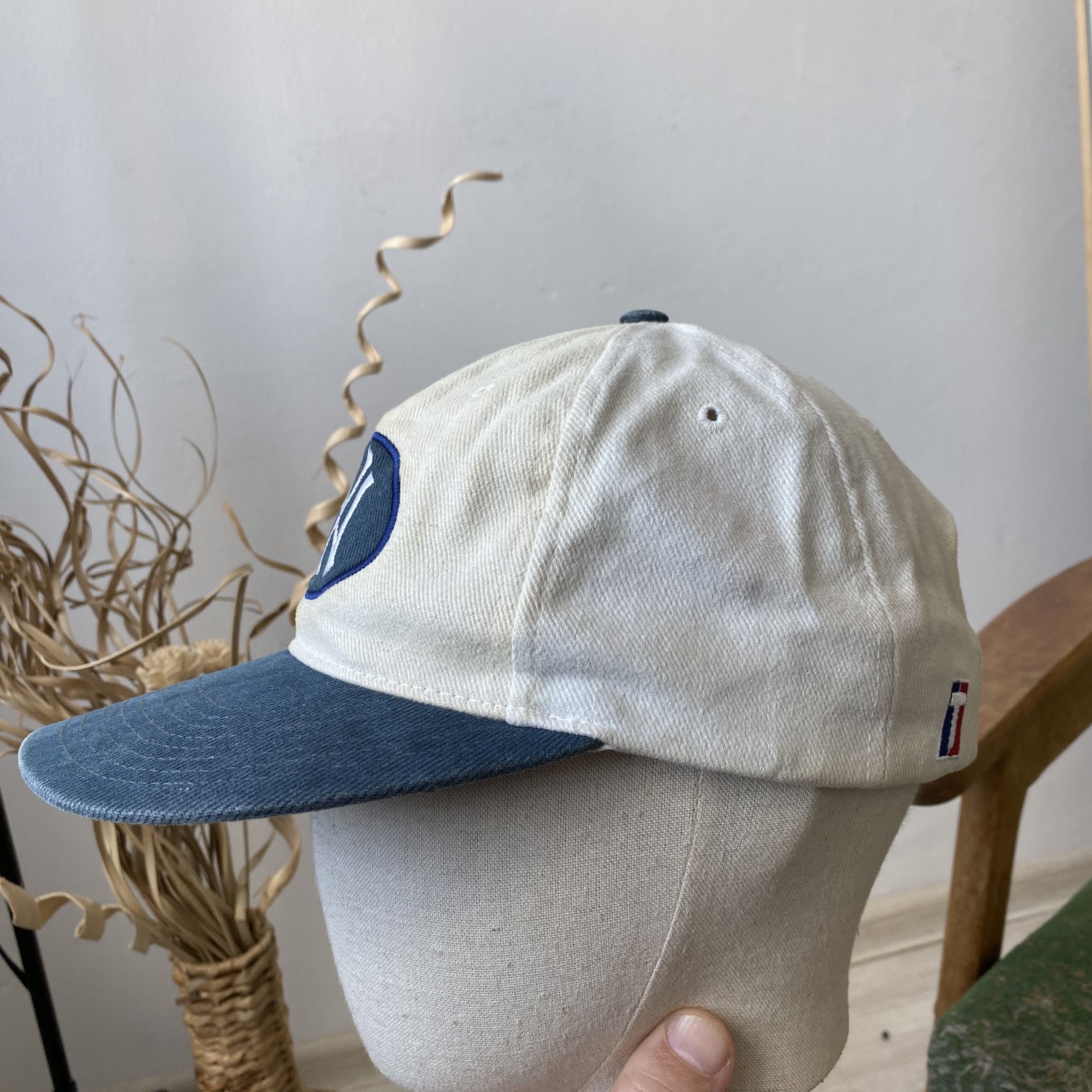 New York Yankees ⚾️ Vintage 90s Faded New York Yankees cap Dad hat Size ONE SIZE - 5 Thumbnail