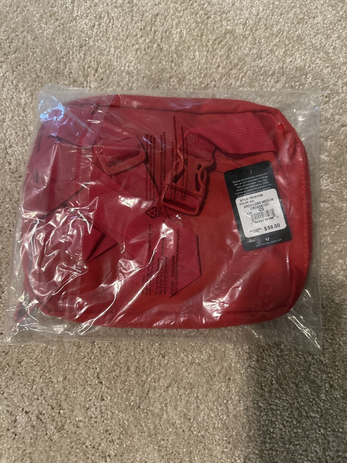 True Religion True Religion Red Arch Logo Crossbody (With Tag and Bag) Size ONE SIZE - 2 Thumbnail