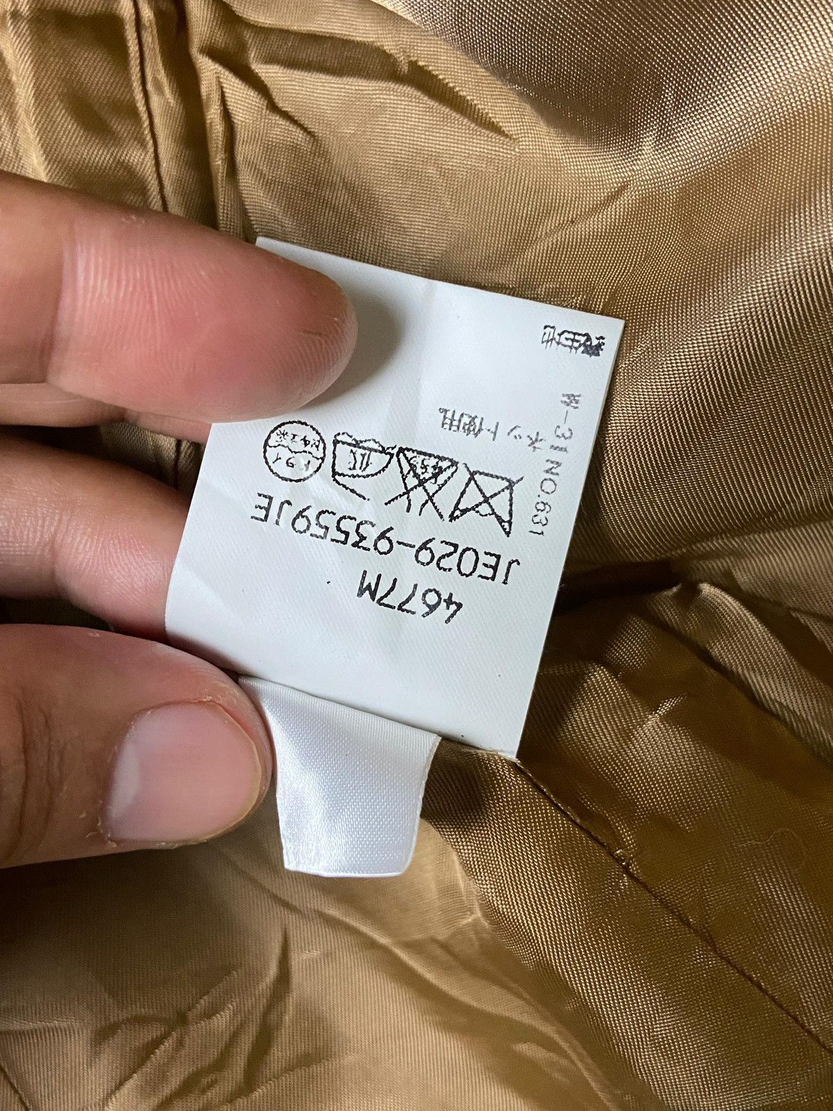 Japanese Brand × Vintage LINEAR Brand Nylon Cupra Buttoned Jacket (127) Size US XXS / EU 40 - 8 Thumbnail
