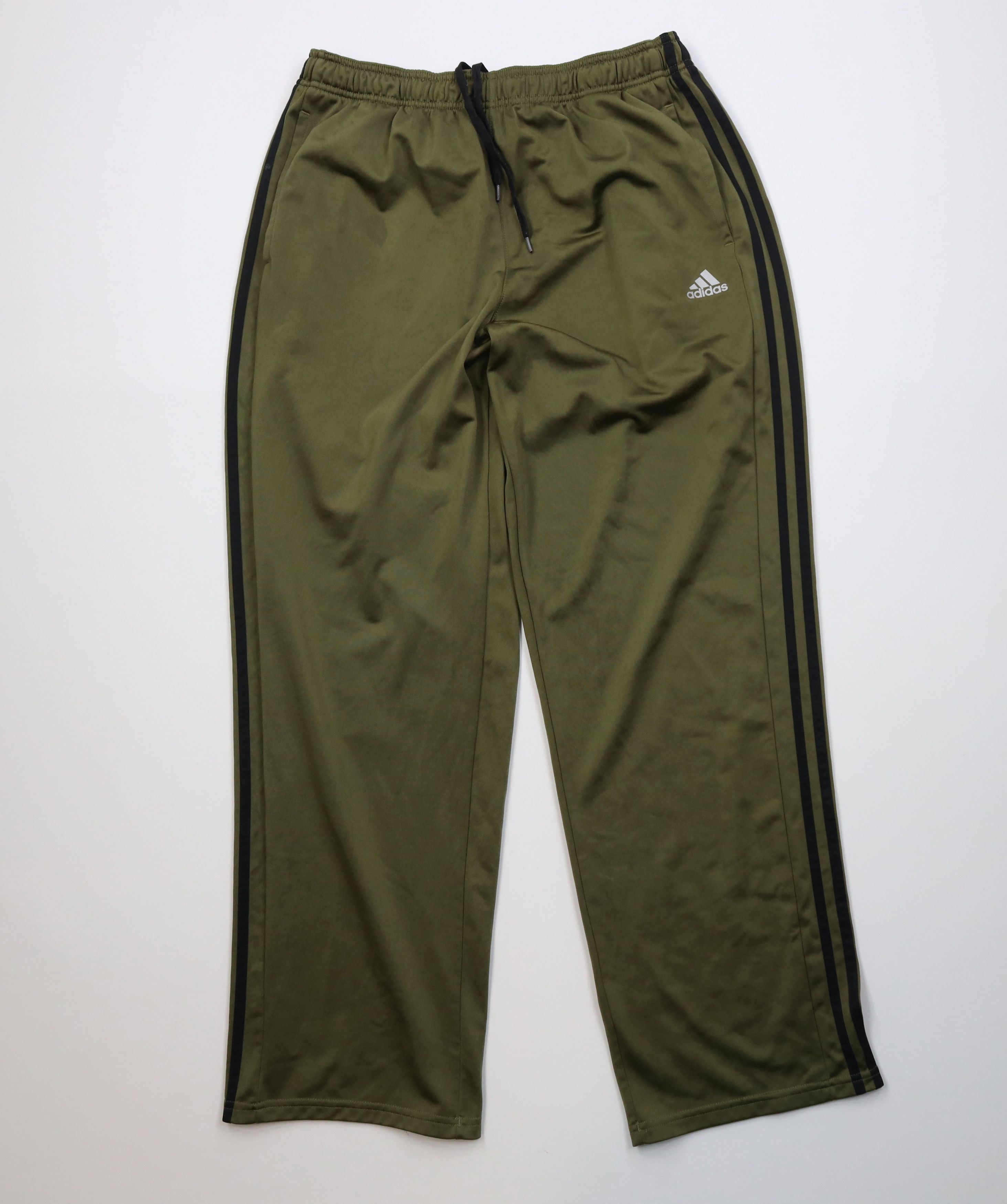 Adidas Vintage Y2K Adidas Spell Wide Leg Sweatpants Pants Green Size US 38 / EU 54 - 1 Thumbnail