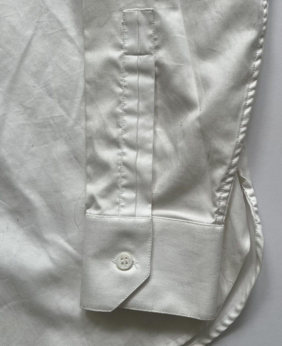 Saint Laurent Paris Saint Laurent White Shirt Size 38R - 6 Thumbnail
