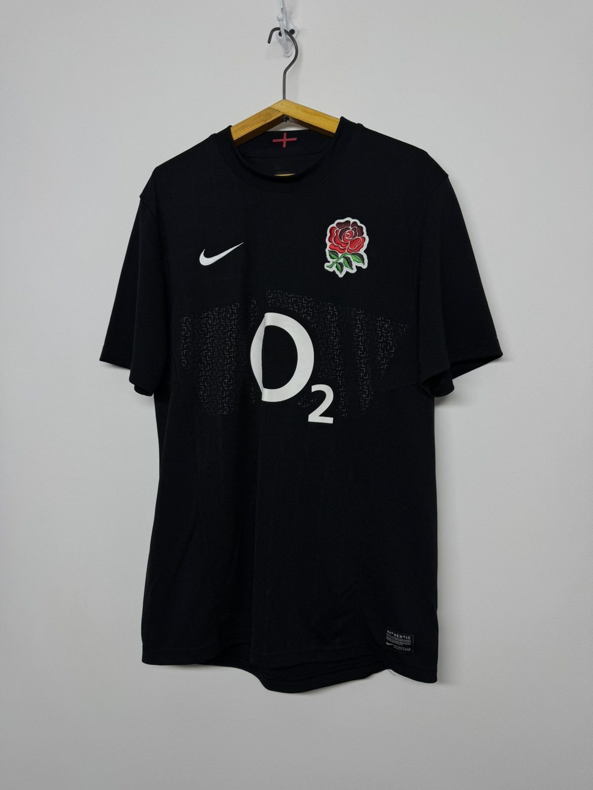 Nike Vintage Y2k Nike England O2 Rugby Jersey Shirt Size US S / EU 44-46 / 1 - 3 Thumbnail