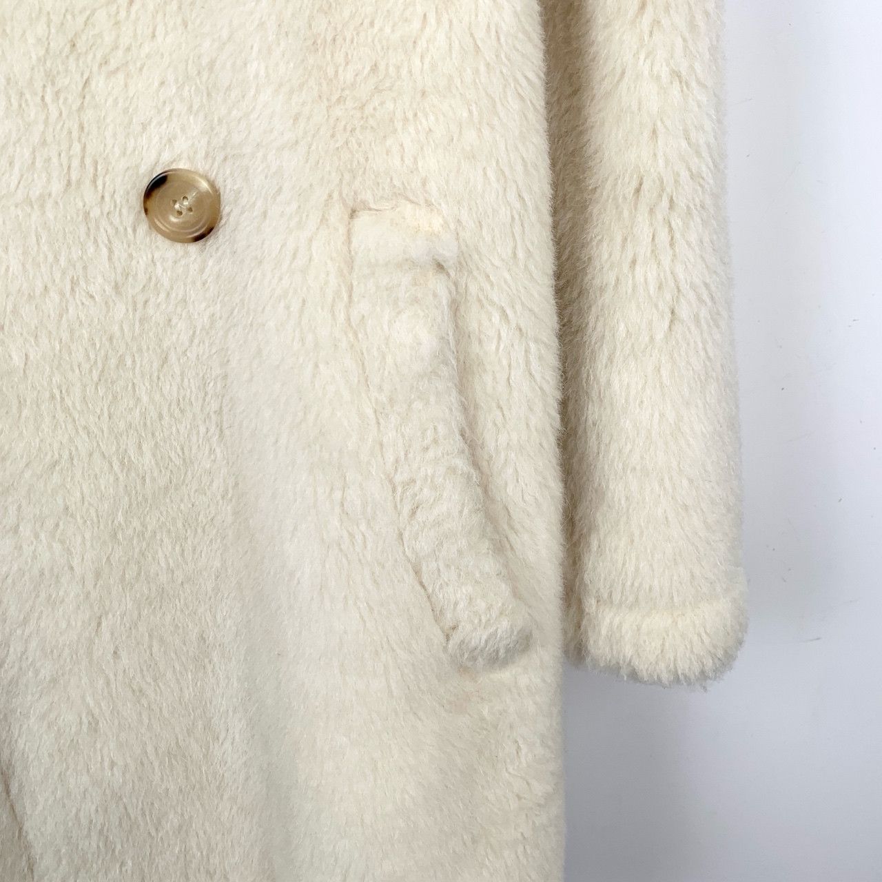 Max Mara Max Mara🍂❄️ Classic 4th generation white teddy bear Size XS / US 0-2 / IT 36-38 - 5 Thumbnail