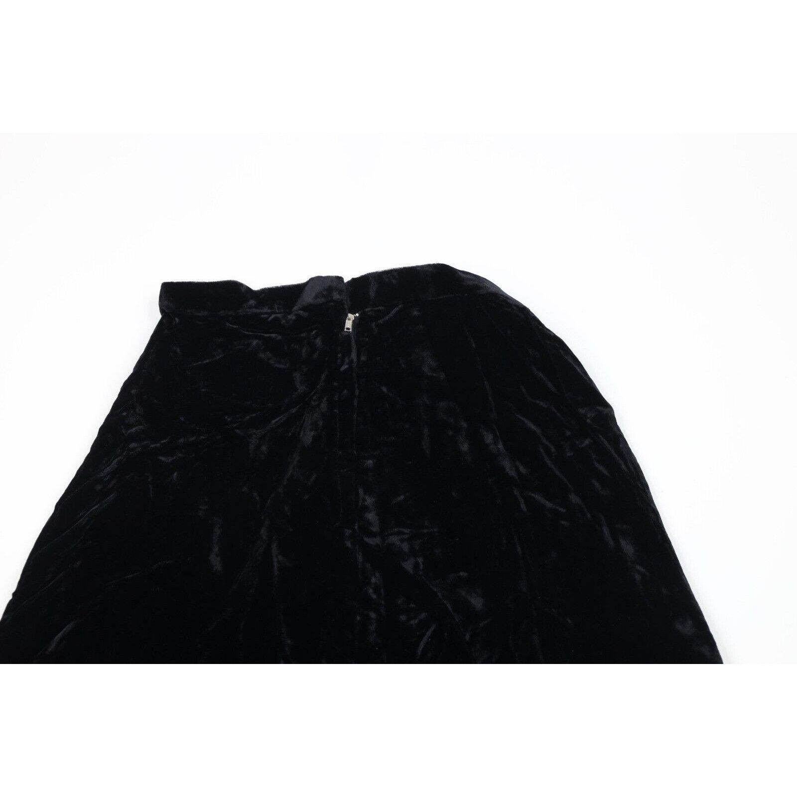 Vintage Vintage 50s 60s Streetwear Velvet Velour Full Length Skirt Size 26" / US 2 / IT 38 - 7 Thumbnail