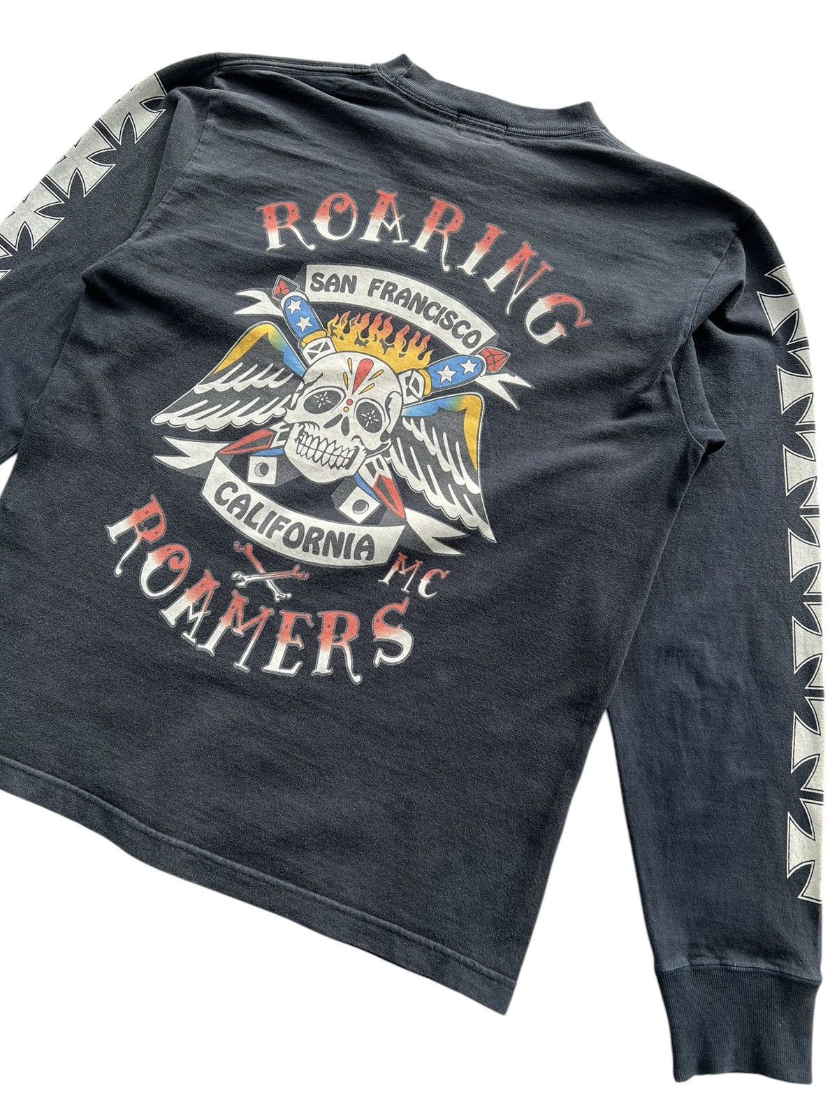 Indian Motorcycle × Toyo Enterprises 🔥Roaring San Francisco California Mc Roamers Longsleeves Tee Size US S / EU 44-46 / 1 - 15 Thumbnail