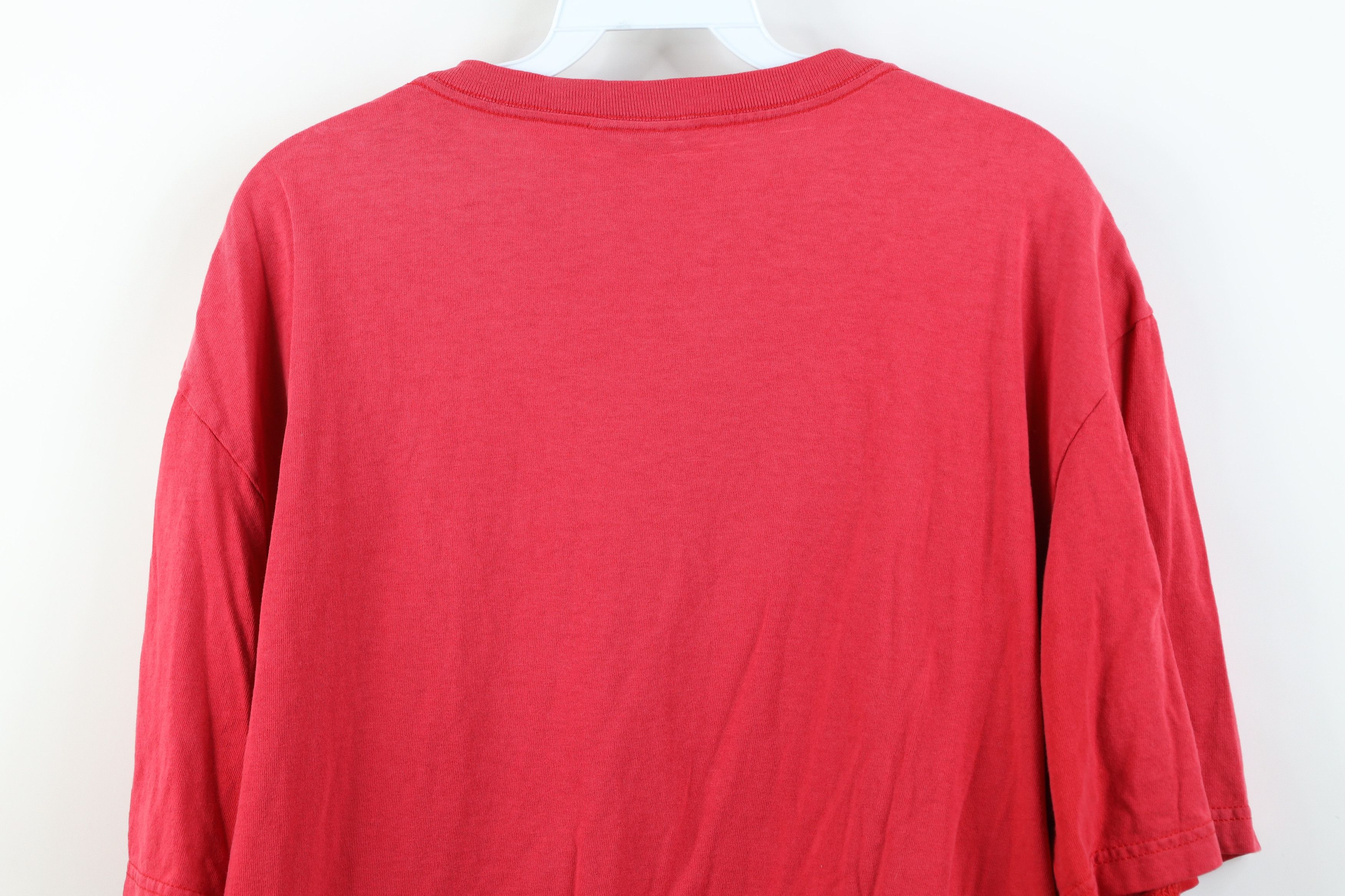 Nautica Vintage 90s Nautica Sailing Sailboat T-Shirt Cotton Red USA Size US L / EU 52-54 / 3 - 14 Thumbnail