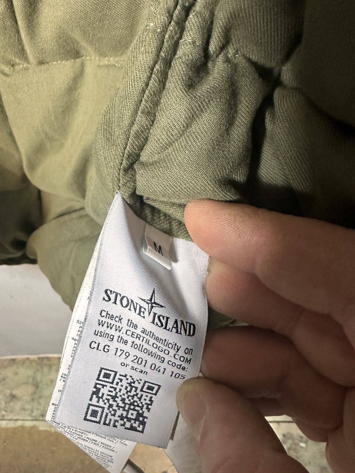 Stone Island Parka Stone Island Micro Reps Down Size M Olive Size US M / EU 48-50 / 2 - 14 Thumbnail