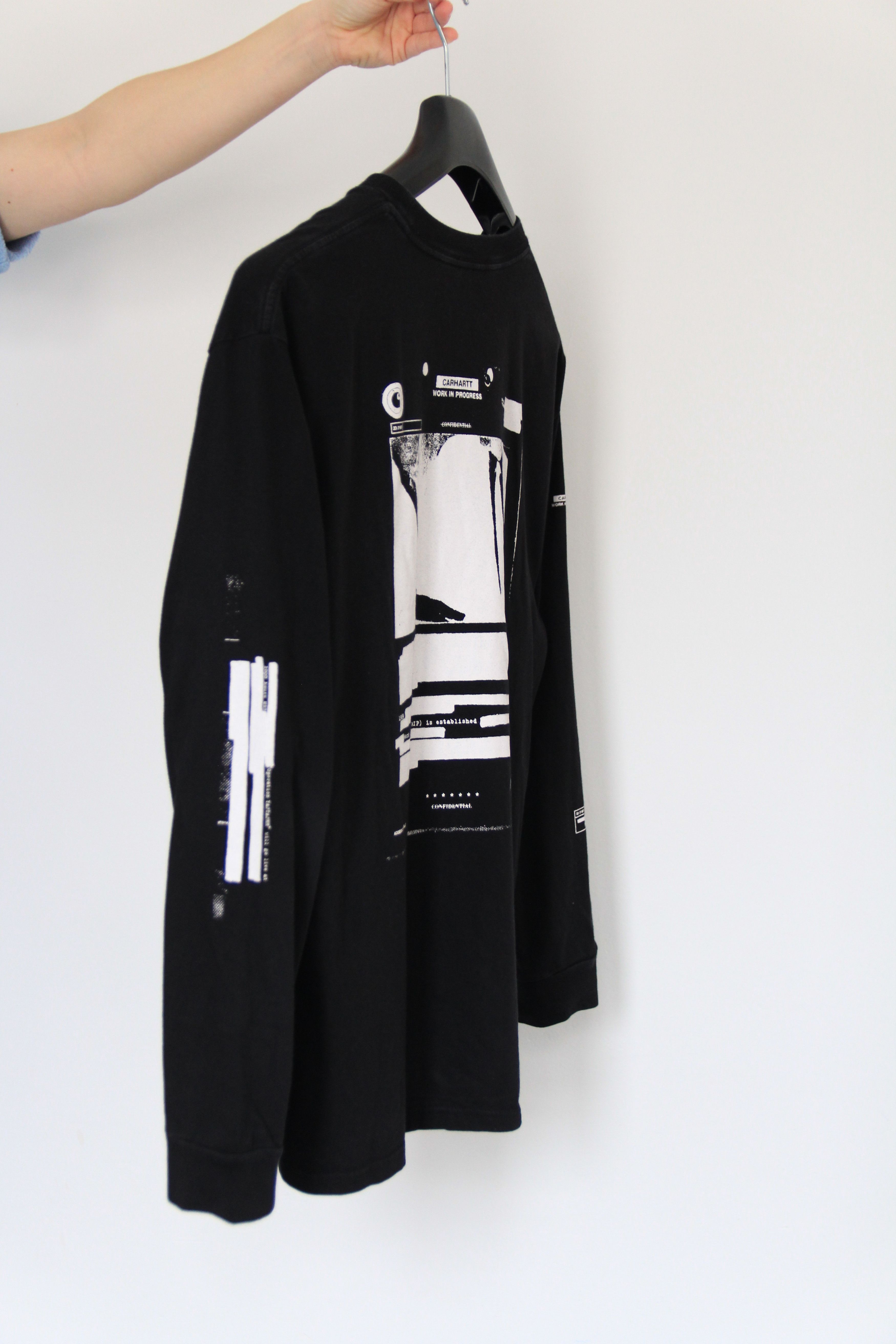 Carhartt × Carhartt Wip Carhartt Wip Silk Screen Printed Long Sleeve Shirt Size US L / EU 52-54 / 3 - 4 Thumbnail