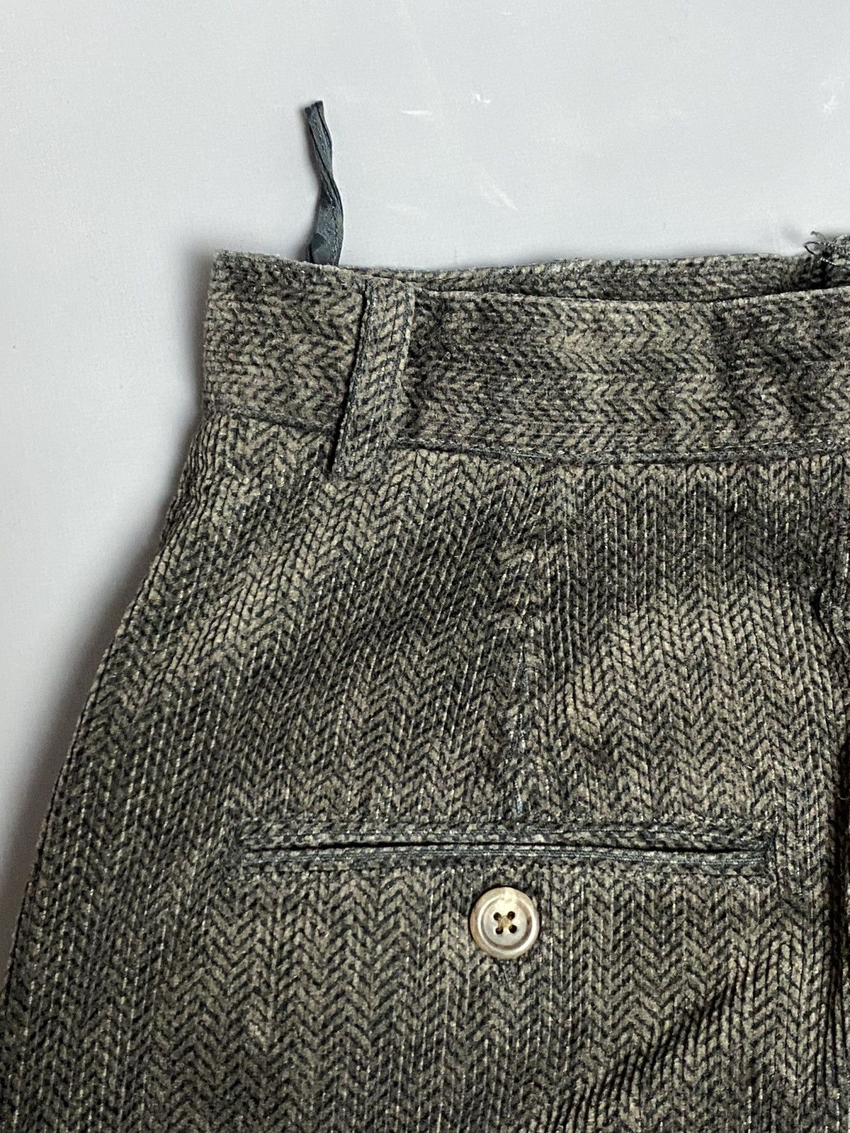 Ralph Lauren Vtg Ralph Lauren Herringbone Skirt Size 6 Brown Knee Length Size 28" / US 6 / IT 42 - 12 Thumbnail