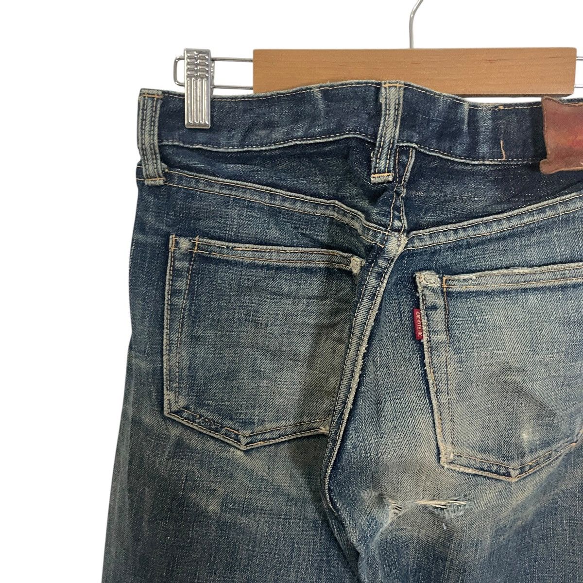 Vintage Cracker Japan Distressed Selvedge Denim