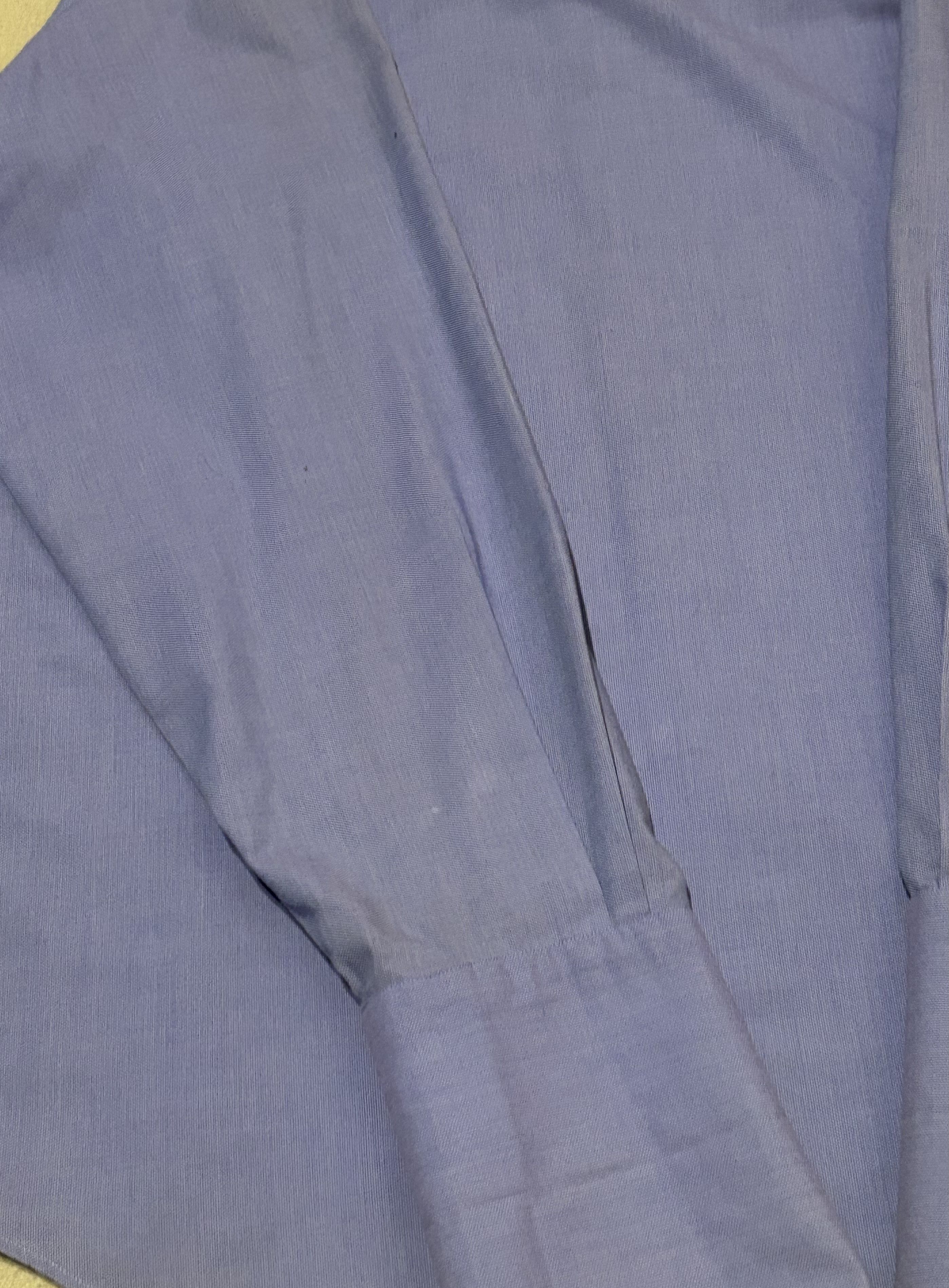 Yves Saint Laurent Yves Saint Laurent Purple Shirt Size 41 Size US XXL / EU 58 / 5 - 12 Thumbnail