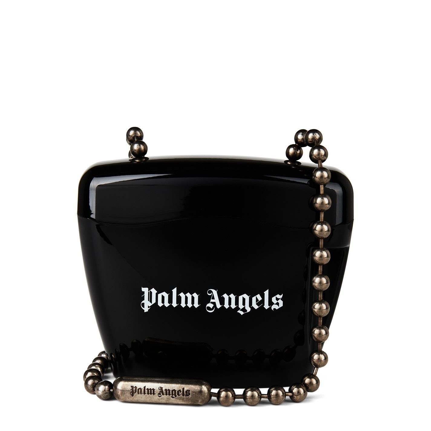 Palm Angels o1g2r1mq0325 Size: OS / Mini Padlock Bag in Black & White Size ONE SIZE - 1 Thumbnail