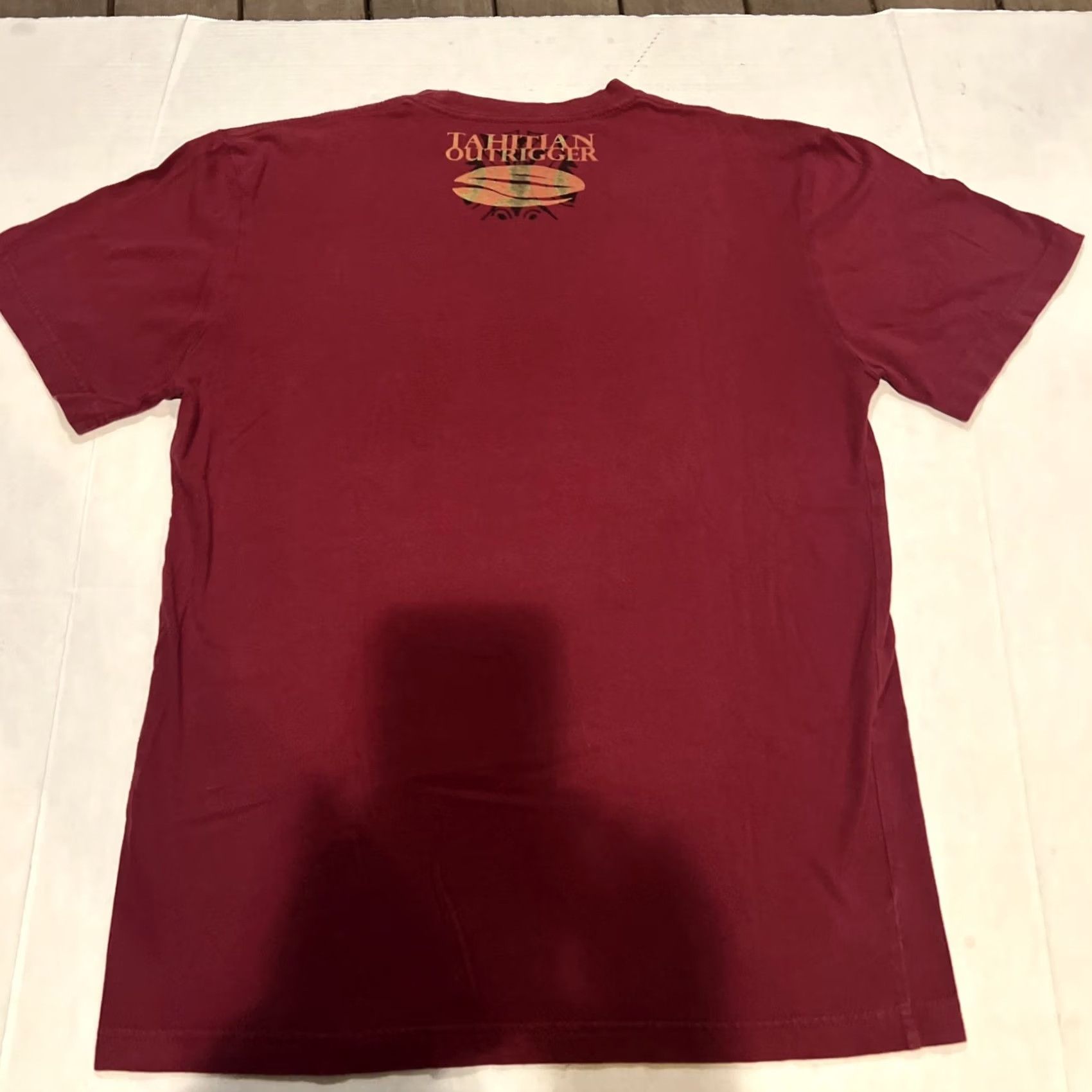 Vintage VINTAGE Tahitian Outrigger Canoe Club Logo Shirt Red L Men Short Sleeve Cotton Graphic Tee Surfer Kayak Hawaii Size US L / EU 52-54 / 3 - 3 Thumbnail
