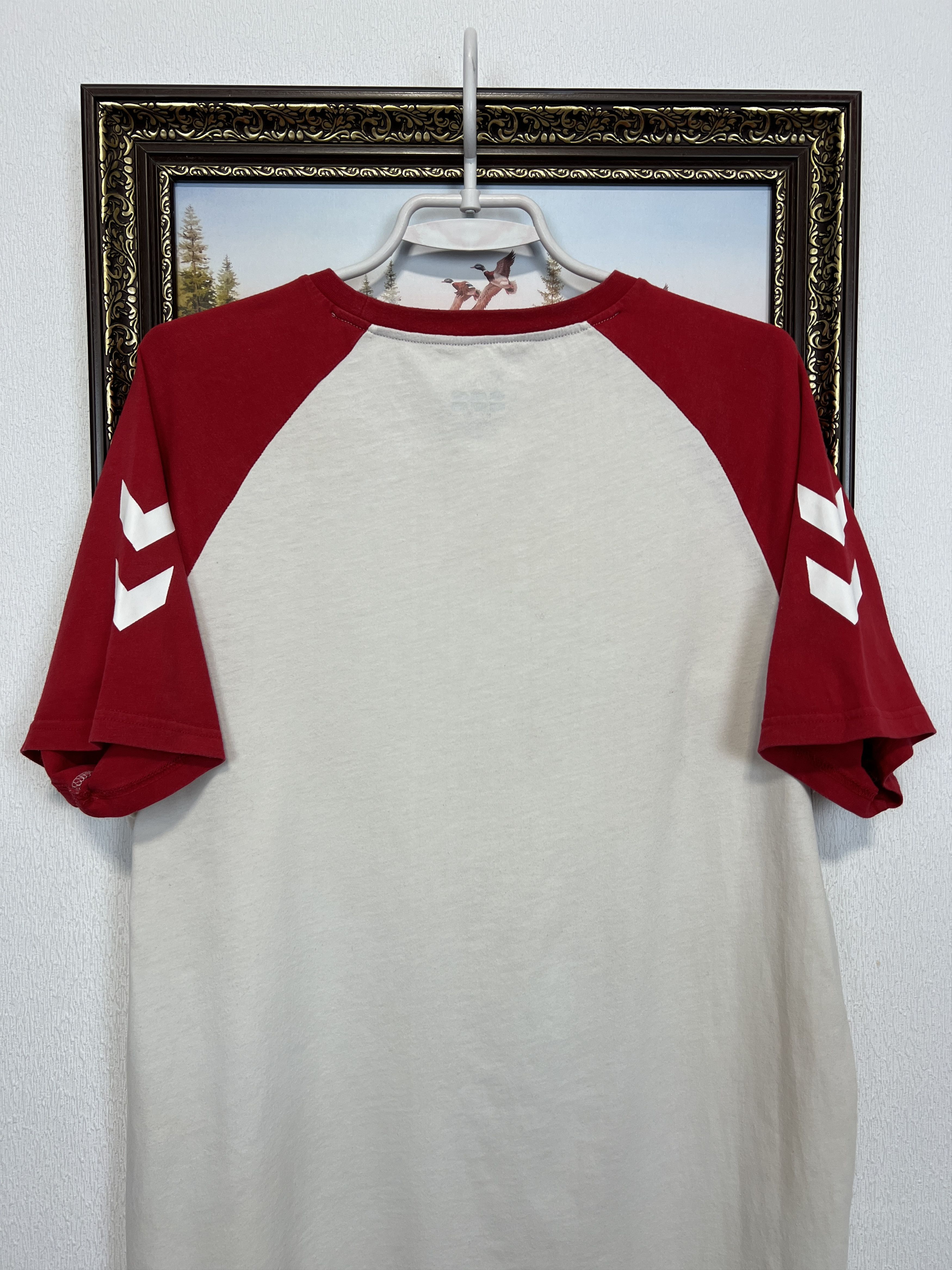 Hummel Denmark Football Train Shirt Soccer National Team Jersey Size US L / EU 52-54 / 3 - 9 Thumbnail