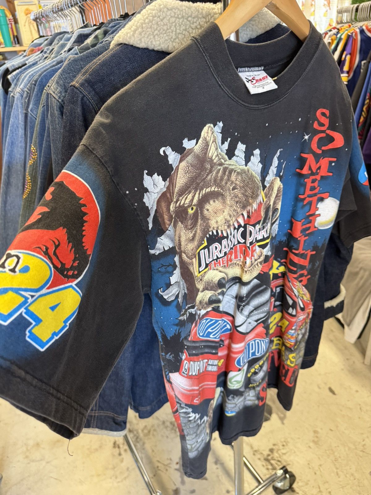 NASCAR Vintage NASCAR "Jurassic Park" AOP Size US M / EU 48-50 / 2 - 3 Thumbnail
