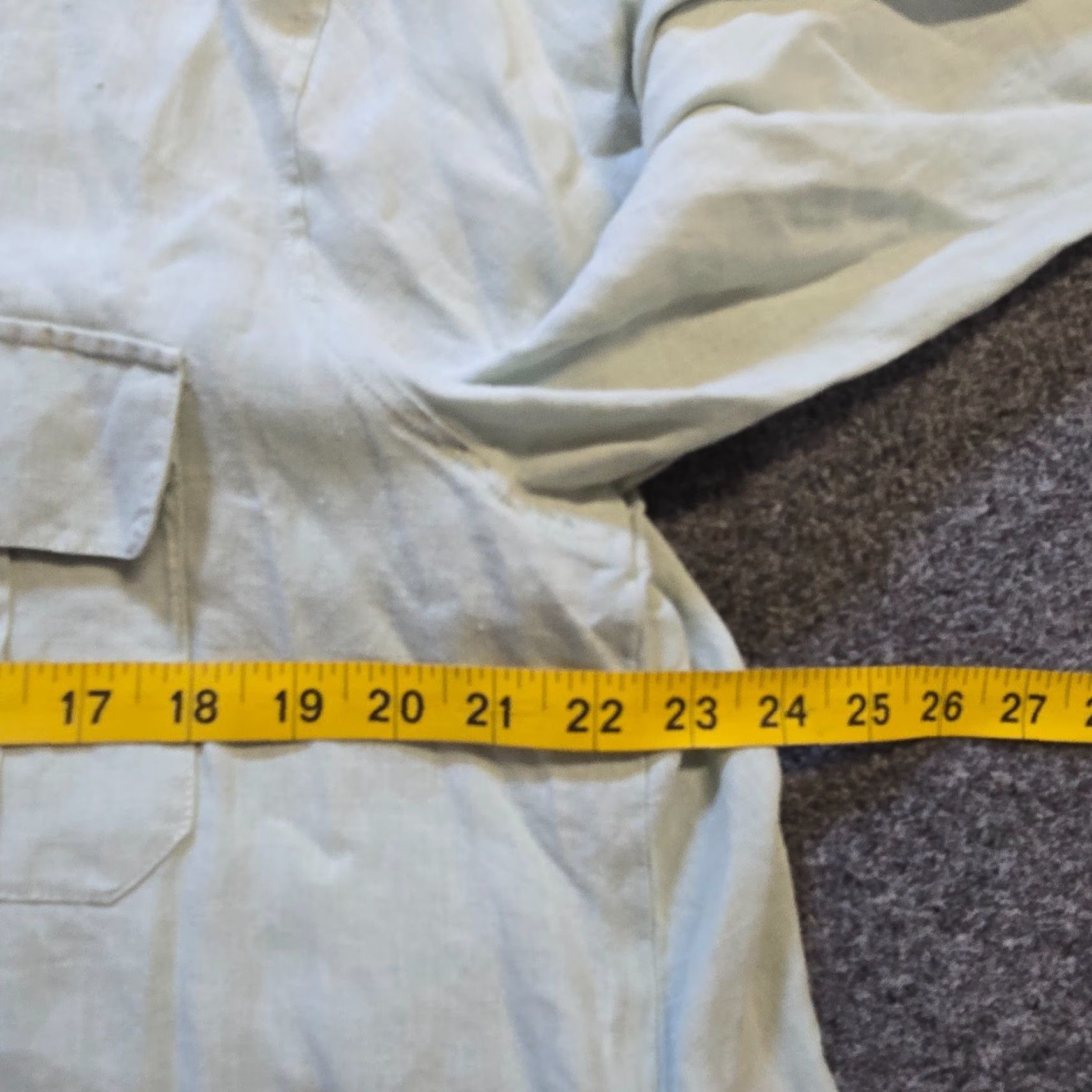 Soft Surroundings Soft Surroundings Top Blouse Womens Size L Green Linen Button Tie Back Lagenlook Shirt Tunic Bohemian Seasonal Spring Summer Fall Regular Geometric? Size L / US 10 / IT 46 - 5 Thumbnail
