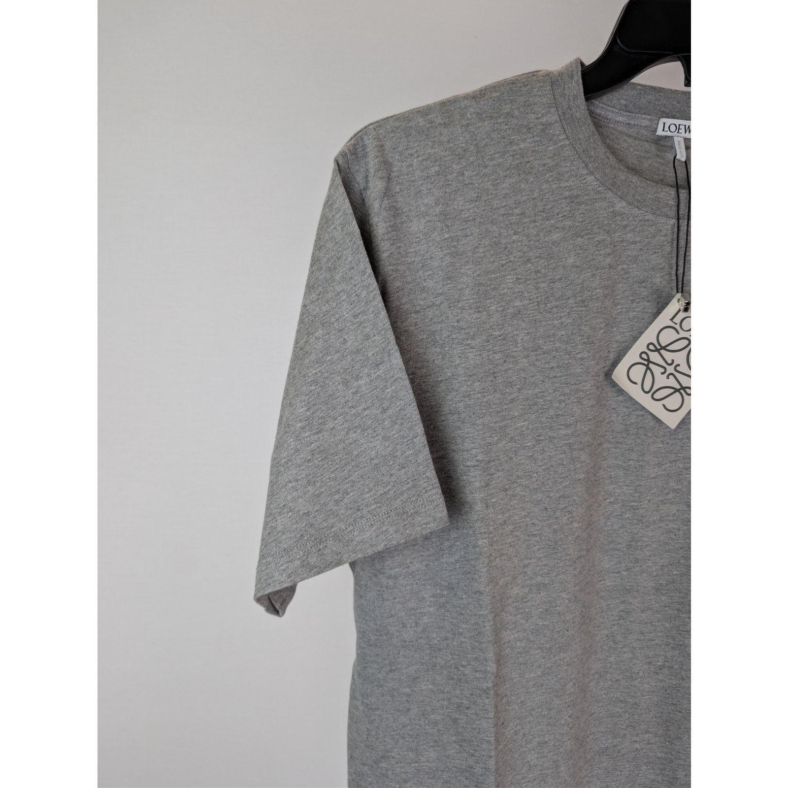 Loewe o1rshd1 Anagram-embroidered Cotton T-shirt in Grey Size US L / EU 52-54 / 3 - 6 Thumbnail
