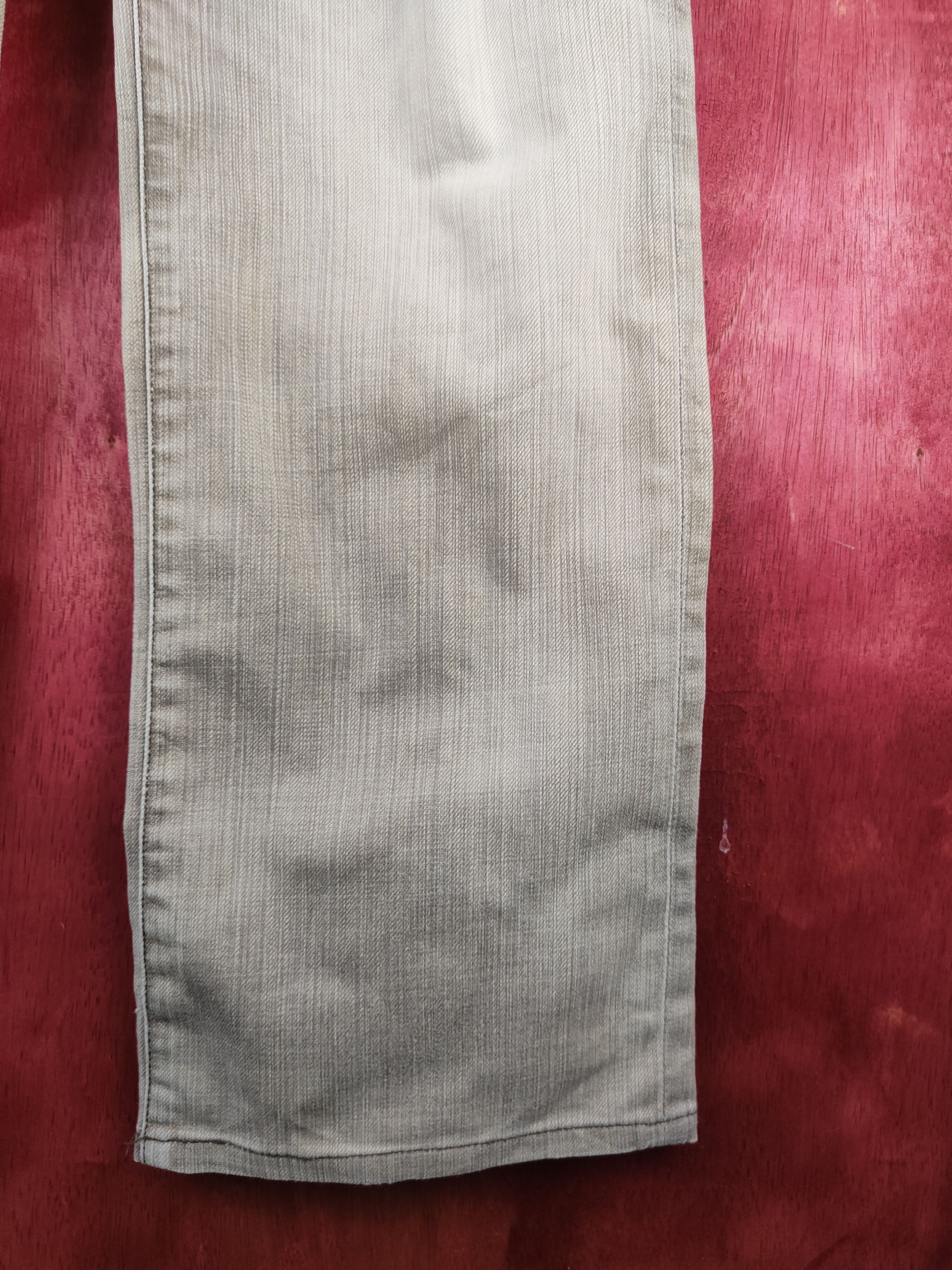 Japanese Brand Vintage Wolvo Faded Dark Brown Distressed Denim Pants N#S45 Size US 33 - 6 Thumbnail