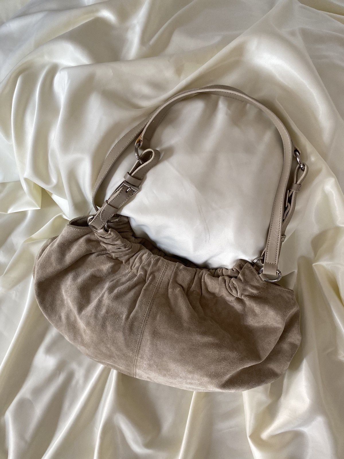 Vintage Vintage beige side shoulder bag Size ONE SIZE - 1 Thumbnail