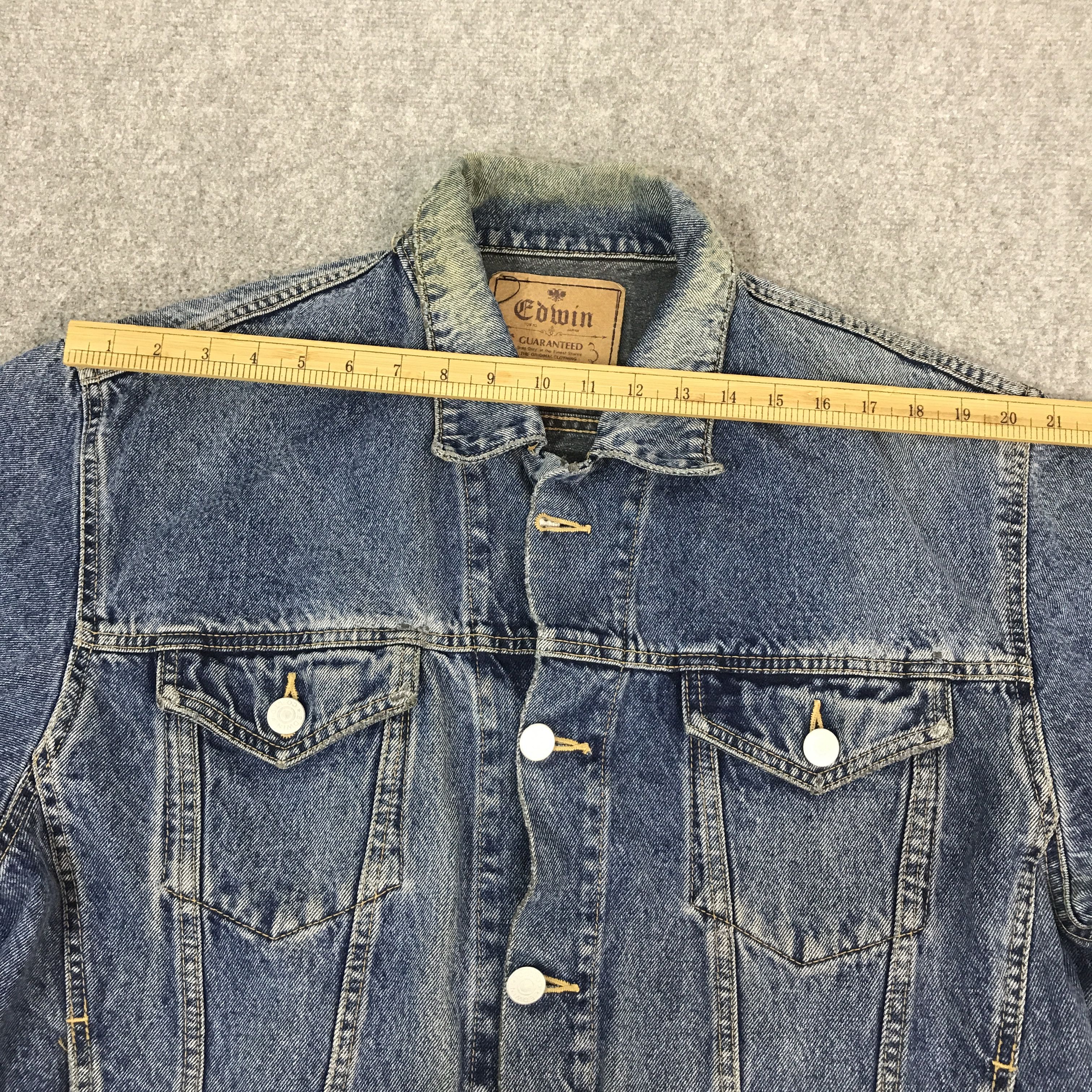 Edwin Vtg Edwin tracker denim jeans jacket Size US XL / EU 56 / 4 - 5 Thumbnail