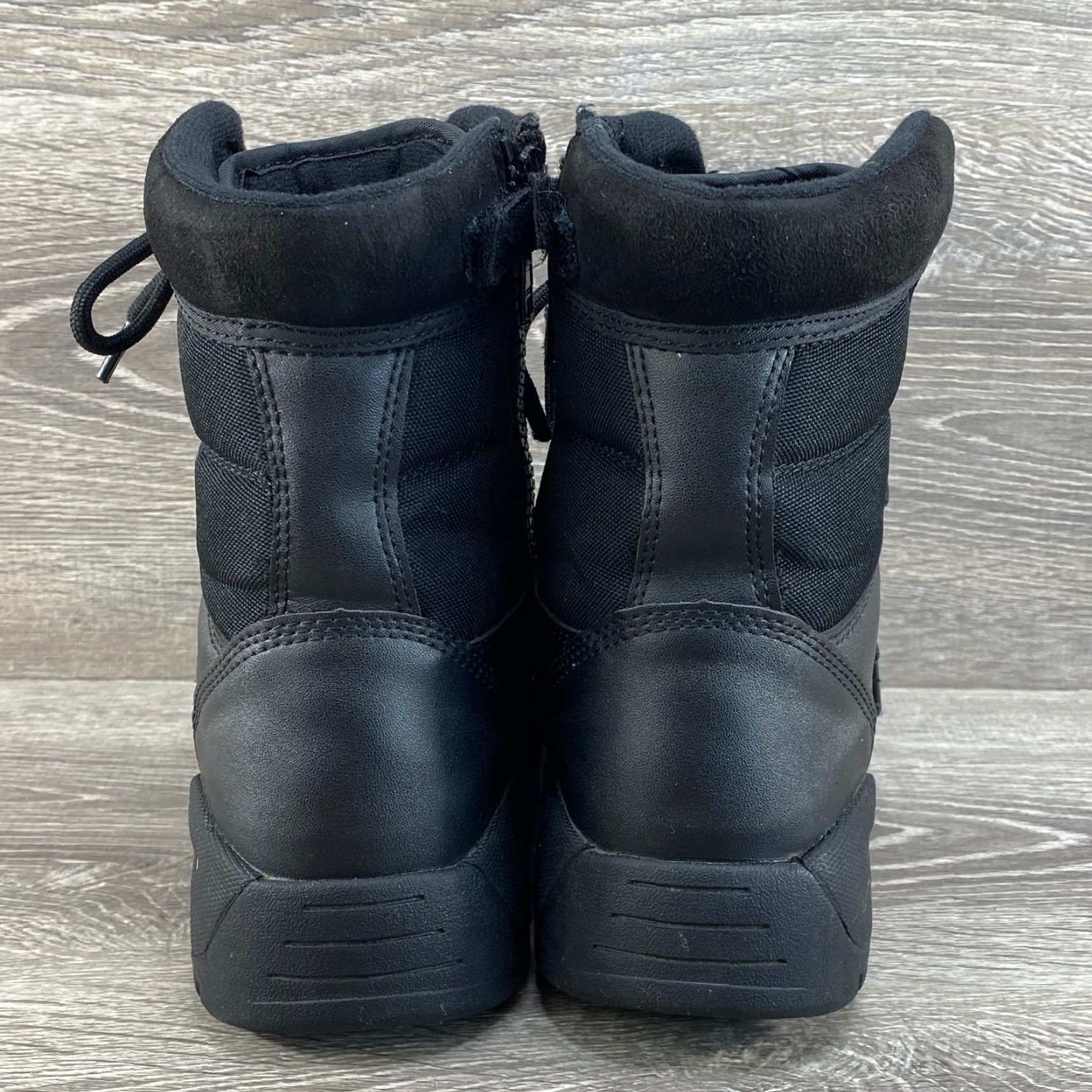 Response Gear Combat Boots Womens 7.5 Black Side Zip II Tactical Footwear Boot Womens 7.5 Black Combat Boots