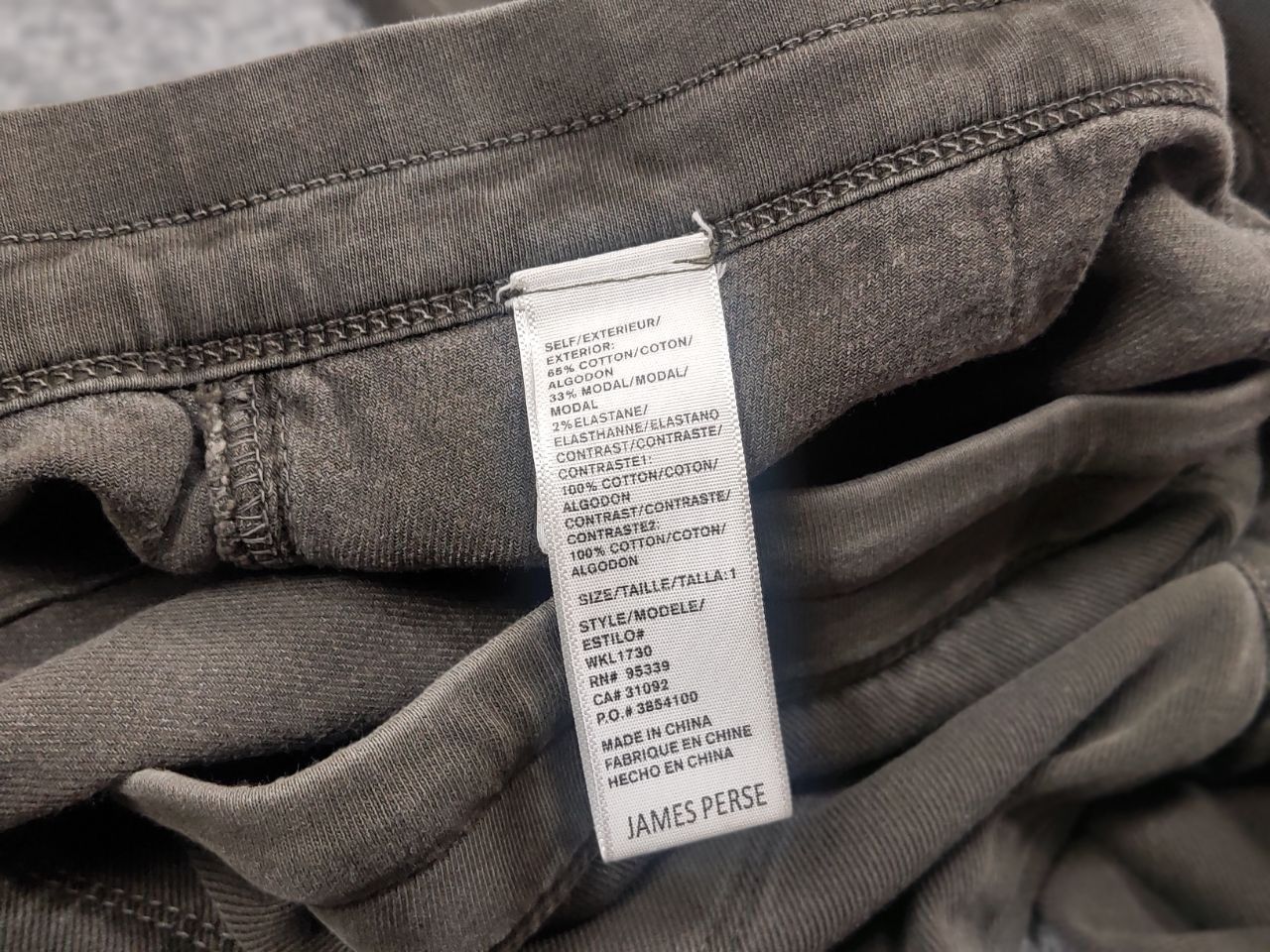 James Perse James Perse Standard Design Olive Faded Cotton Blend Pants Size 30" / US 8 / IT 44 - 17 Thumbnail