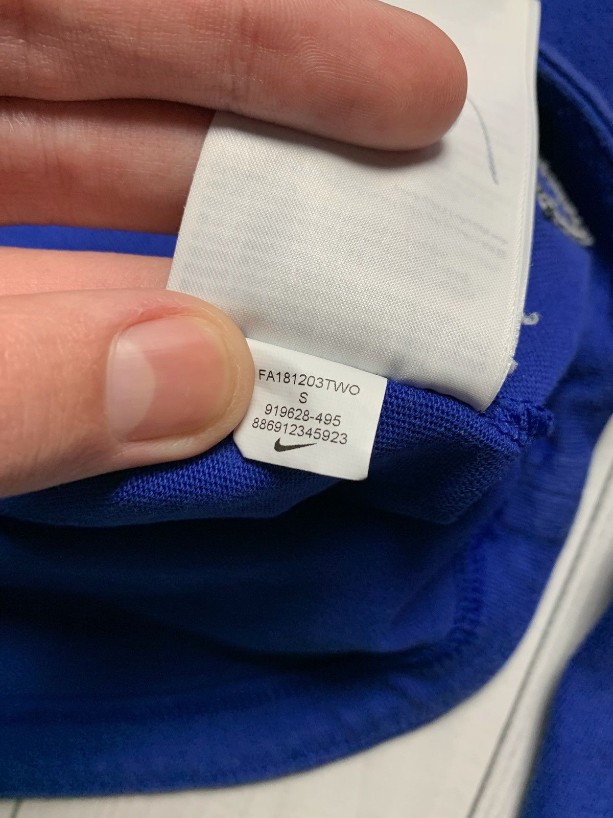 Vintage Chelsea soccer hoodie size S logo swoosh blue Size US S / EU 44-46 / 1 - 4 Thumbnail