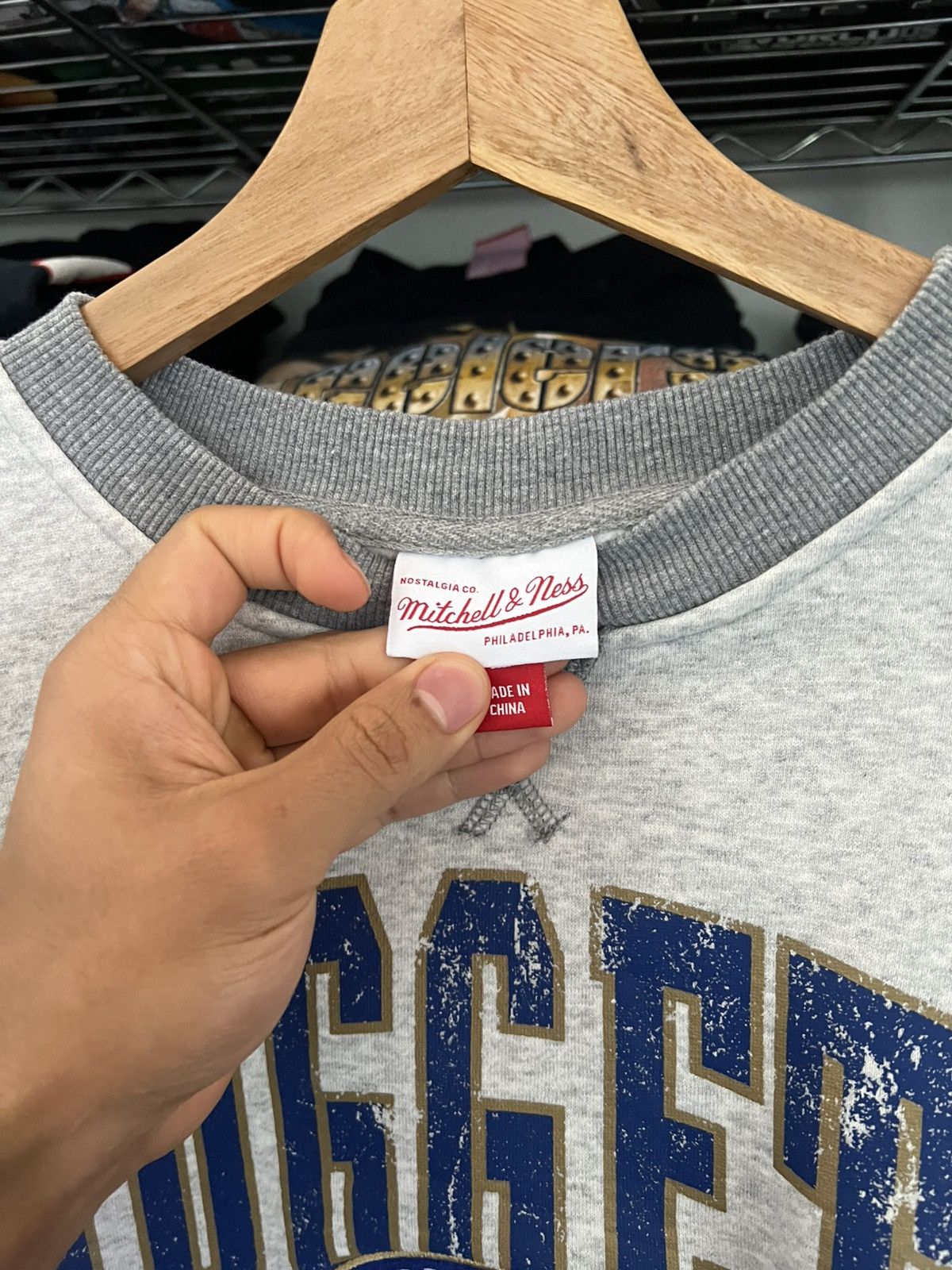 Mitchell & Ness NBA Denver Nuggets Crewneck Size US L / EU 52-54 / 3 - 5 Thumbnail