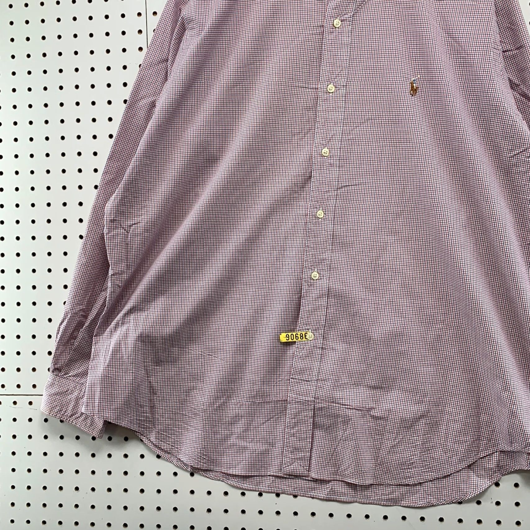 Ralph Lauren Ralph Lauren Button Shirt Mens XL Red White Check Classic Fit Long Sleeve Shirt Size US XL / EU 56 / 4 - 3 Thumbnail