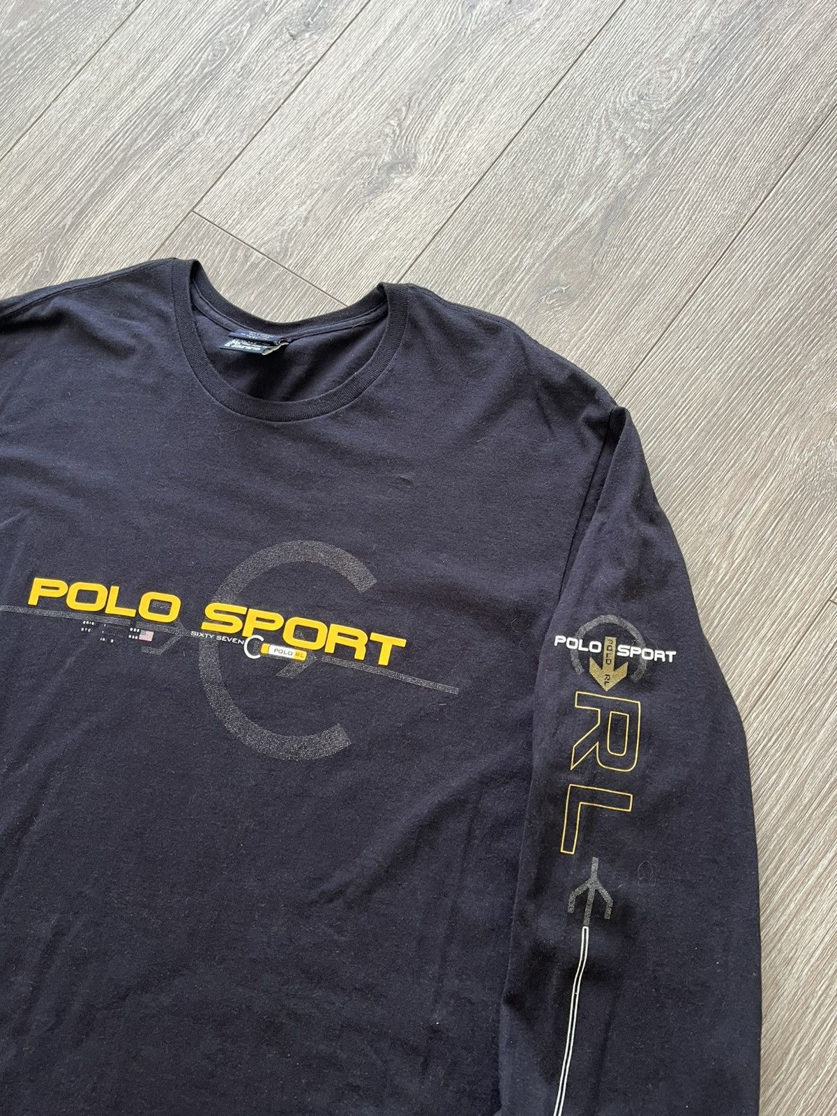 Polo Ralph Lauren Vintage Polo Sport Ralph Lauren Long Sleeve Size US XXL / EU 58 / 5 - 3 Thumbnail