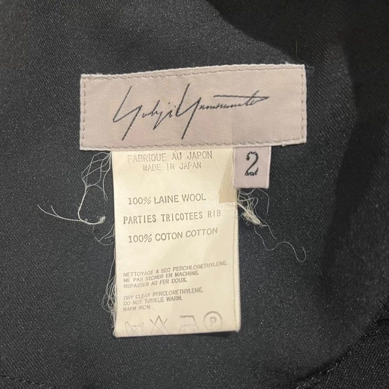 Yohji Yamamoto Yohji Yamamoto 01 aw Asymmetric Zip Jacket Size US M / EU 48-50 / 2 - 8 Thumbnail
