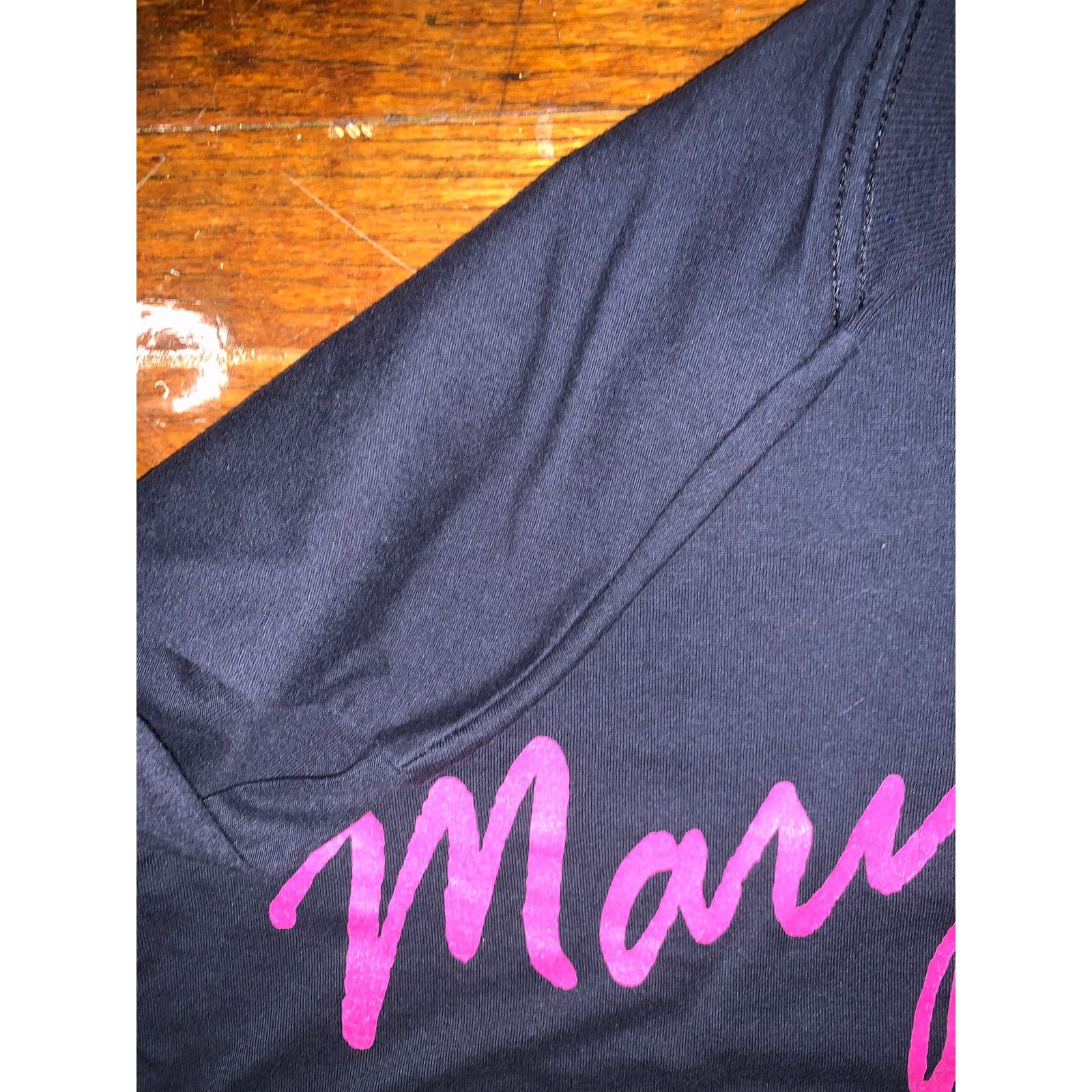 Other × Vintage Maryland Single Stitch T Shirt Black Pink Script Graphic USA Size US M / EU 48-50 / 2 - 6 Thumbnail