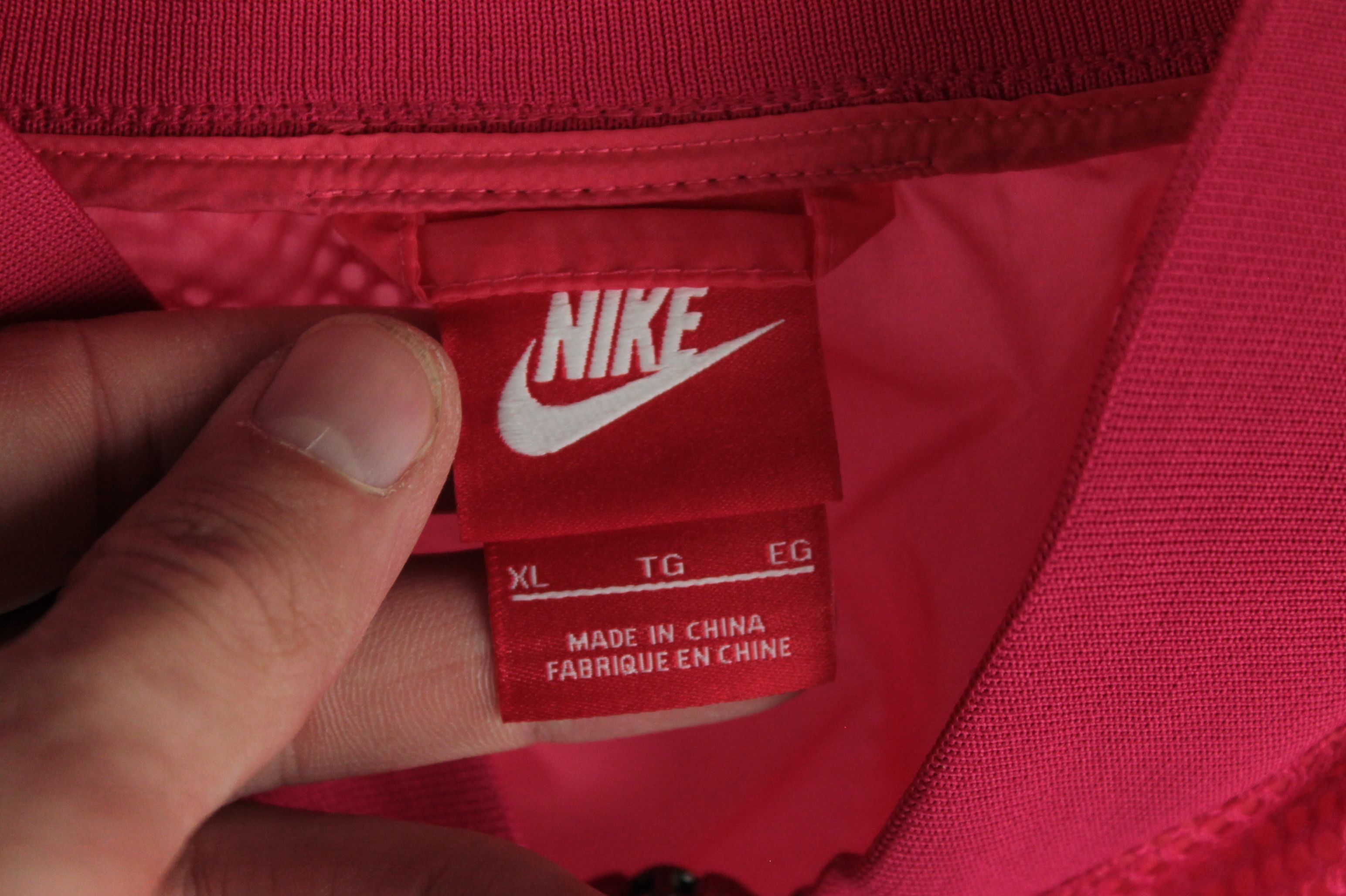 Nike Nike Sunset Mesh Red Women's Sportswear Jacket Size XL / US 12-14 / IT 48-50 - 4 Thumbnail