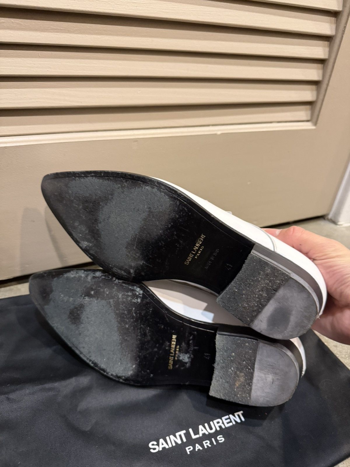 Saint Laurent Paris SS14 Double Monk Strap Duckies Loafers 41 Size US 8 / EU 41 - 6 Thumbnail