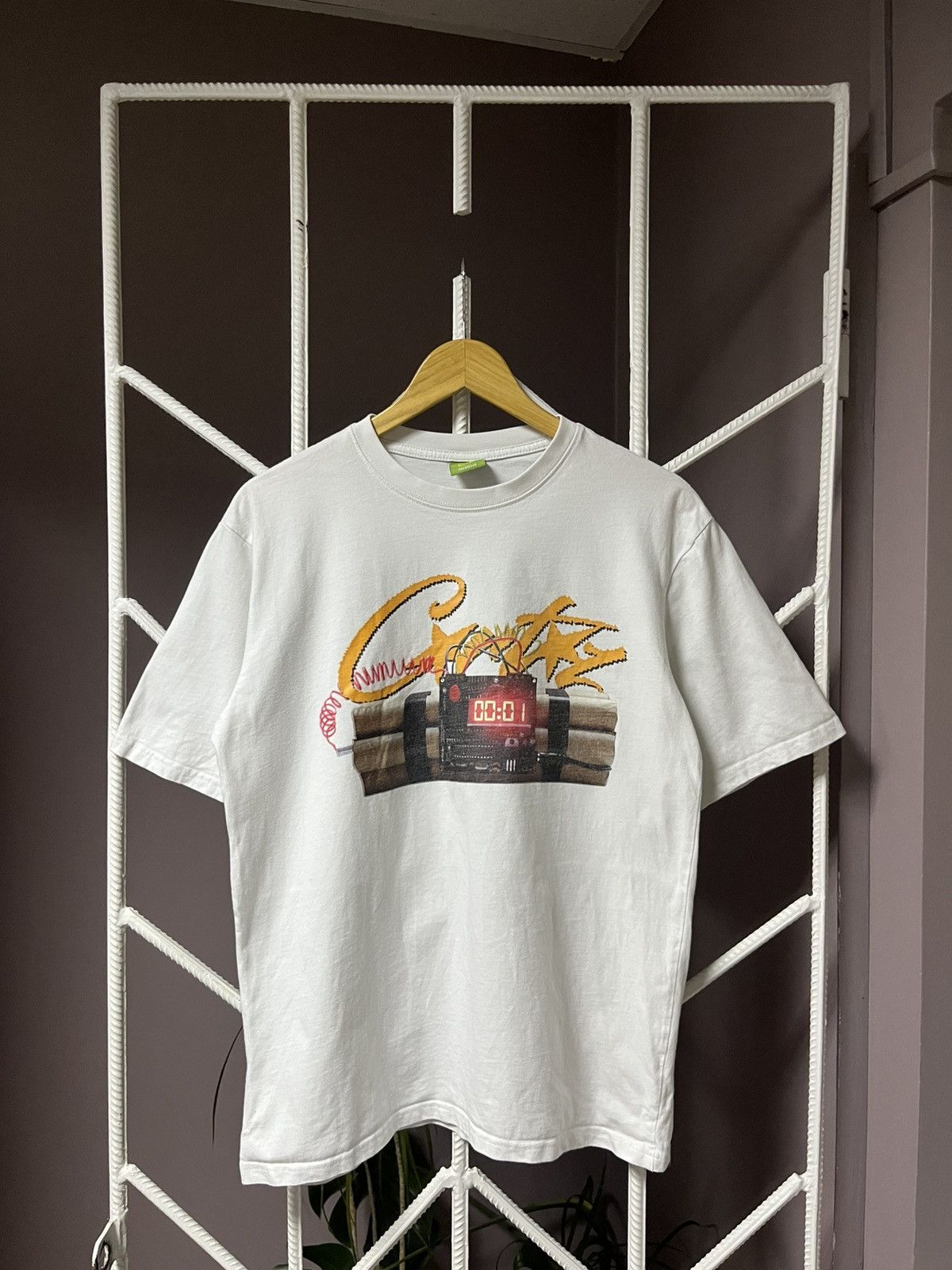 Corteiz Corteiz Time Up Bitch Boxy Fit Tee Size US M / EU 48-50 / 2 - 1 Thumbnail