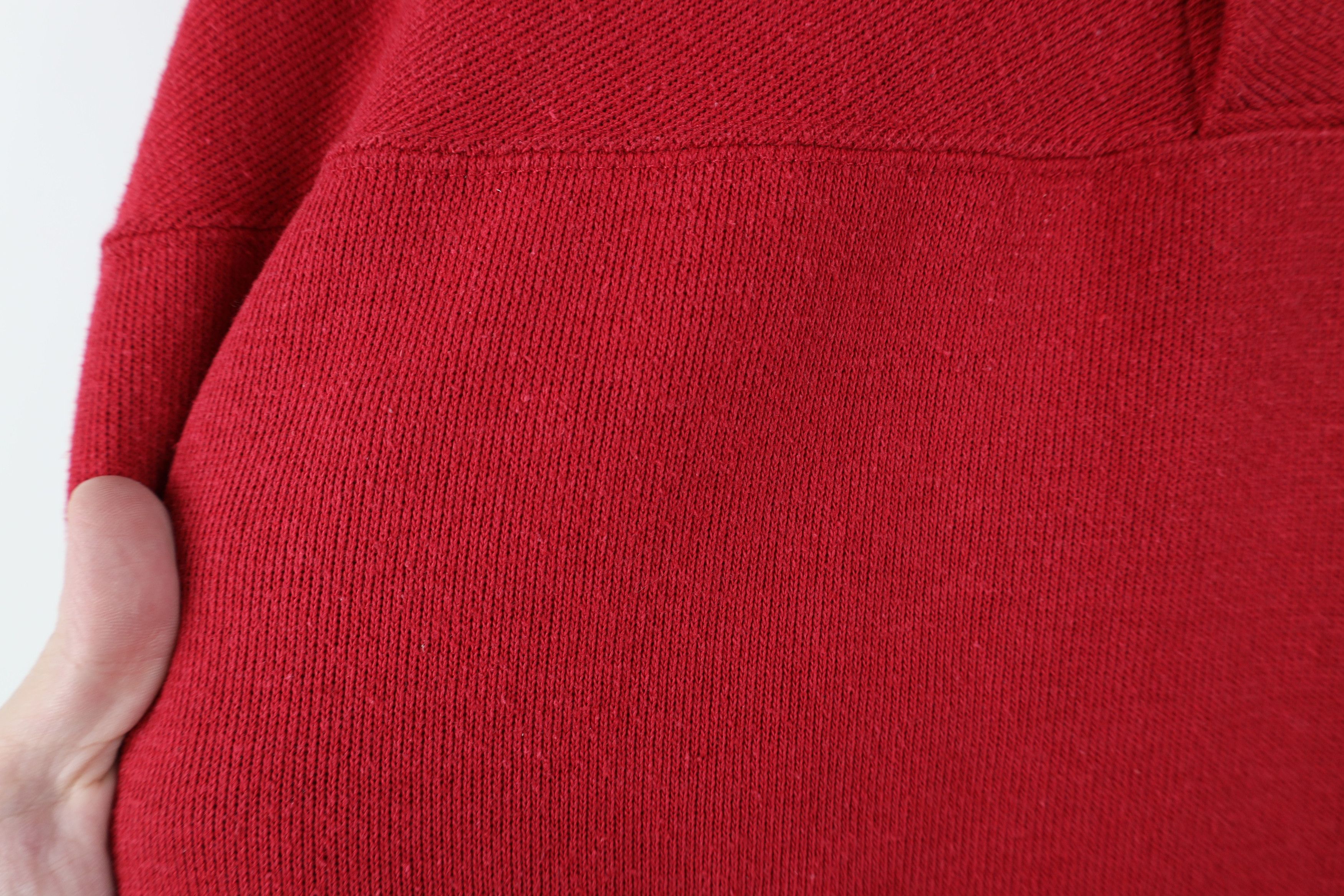 Vintage Vintage 90s Streetwear Heavyweight Long Sleeve Pullover Polo Size US L / EU 52-54 / 3 - 9 Thumbnail