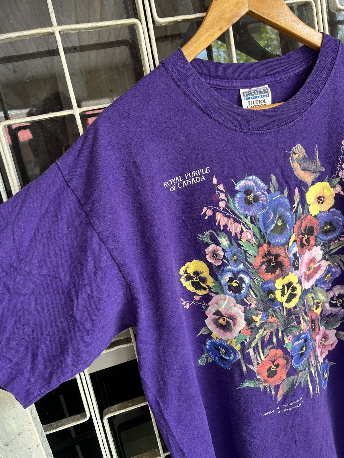 Flower Mountain × Vintage VINTAGE FLOWER ROYAL PURPLE OF CANADA TEES Size US L / EU 52-54 / 3 - 3 Thumbnail