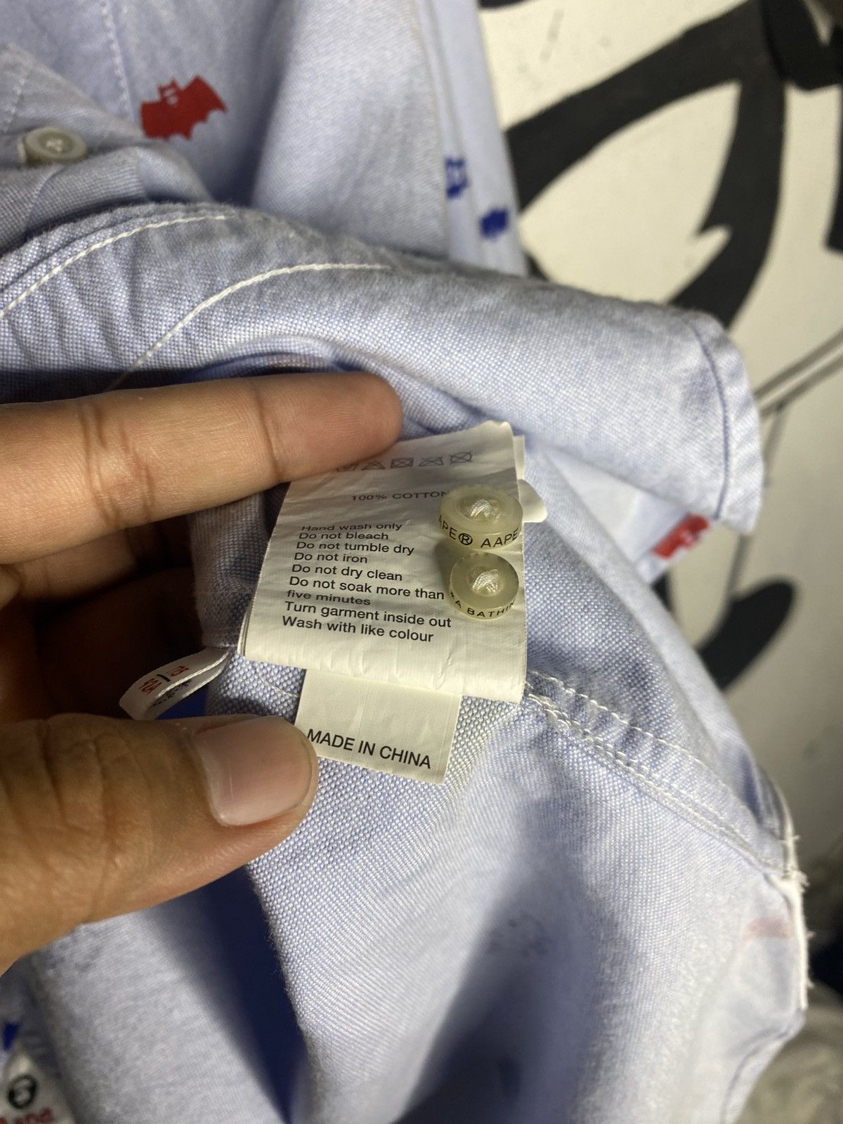 Aape Aape shirt oxford Size US M / EU 48-50 / 2 - 9 Thumbnail