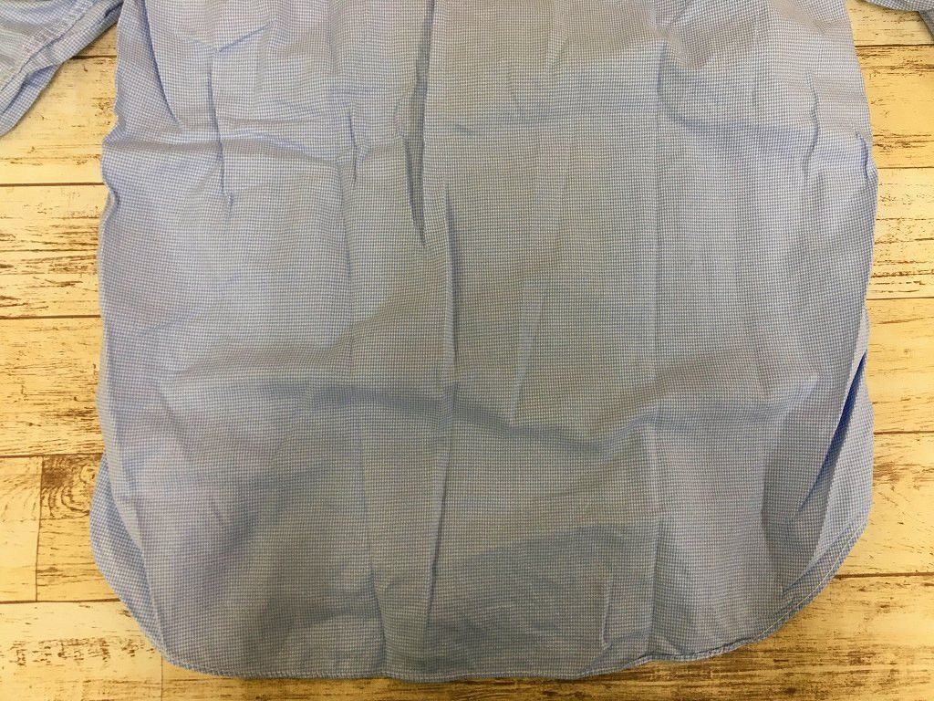 Comme des Garcons Homme Shirt Front Switch Long Sleeve Blue Size US L / EU 52-54 / 3 - 6 Thumbnail