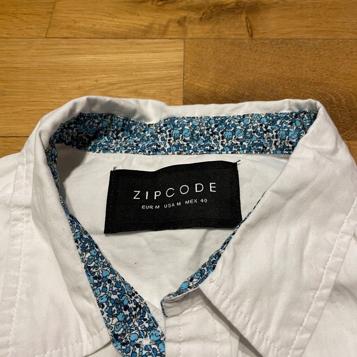 Vintage ZipCode mens fashionable Summer shirt size M Size US M / EU 48-50 / 2 - 3 Thumbnail