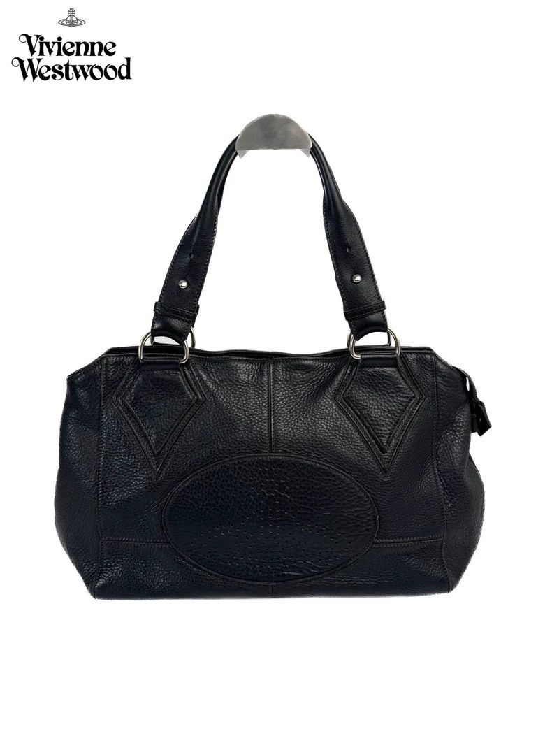 Vivienne Westwood Vivienne Westwood size os Black leather Boston bag Size ONE SIZE - 1 Thumbnail