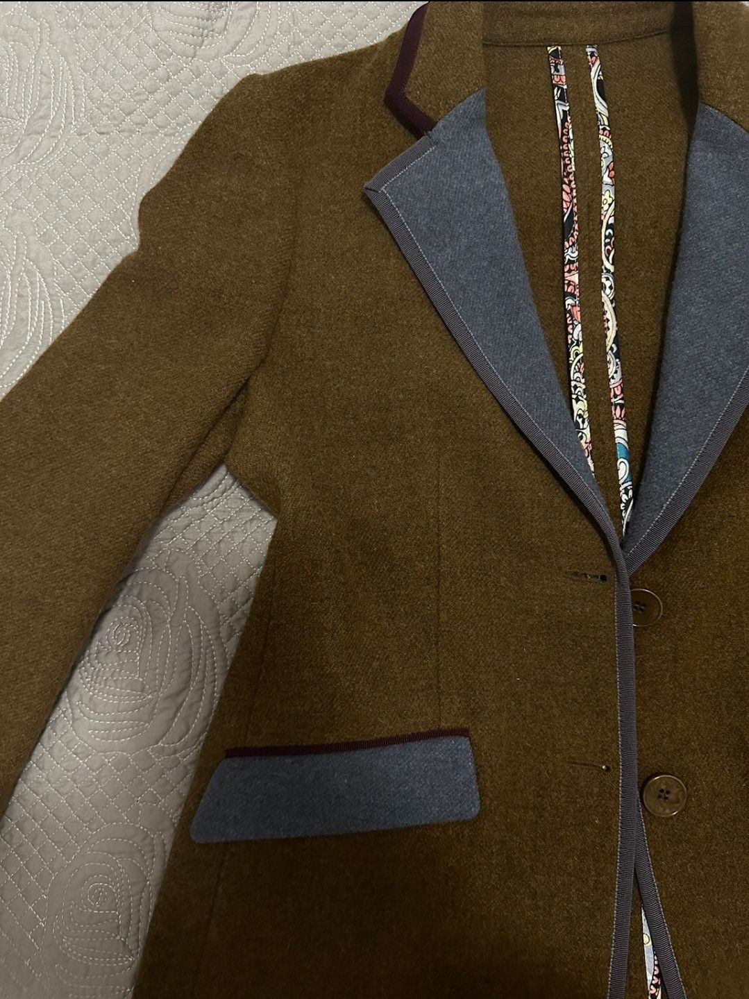 Etro Etro Lana Wool Blazer Jacket Size M / US 6-8 / IT 42-44 - 3 Thumbnail
