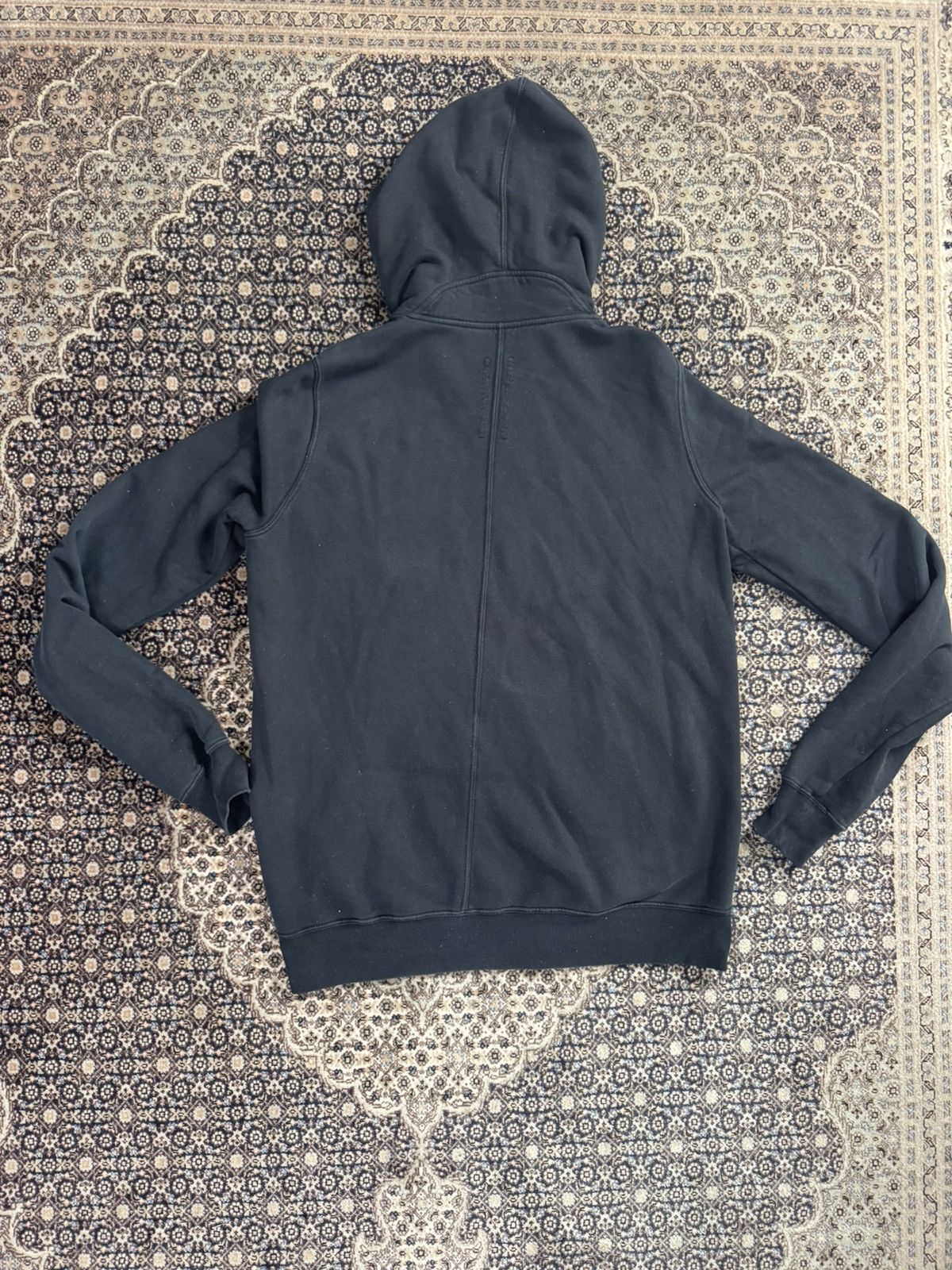 Rick Owens Drkshdw Rick Owens Drkshdw Gimp Full Zip Hoodie Black Size XX-Large Size US XXL / EU 58 / 5 - 2 Thumbnail