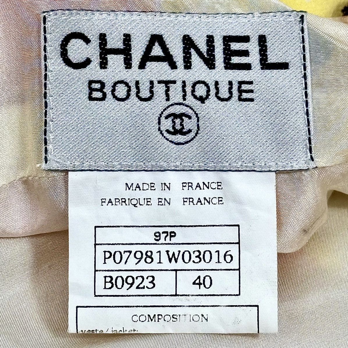Chanel Chanel - Karl Lagerfeld - SS/97 - Floral - Silk - Slip Dress Size S / US 4 / IT 40 - 23 Thumbnail