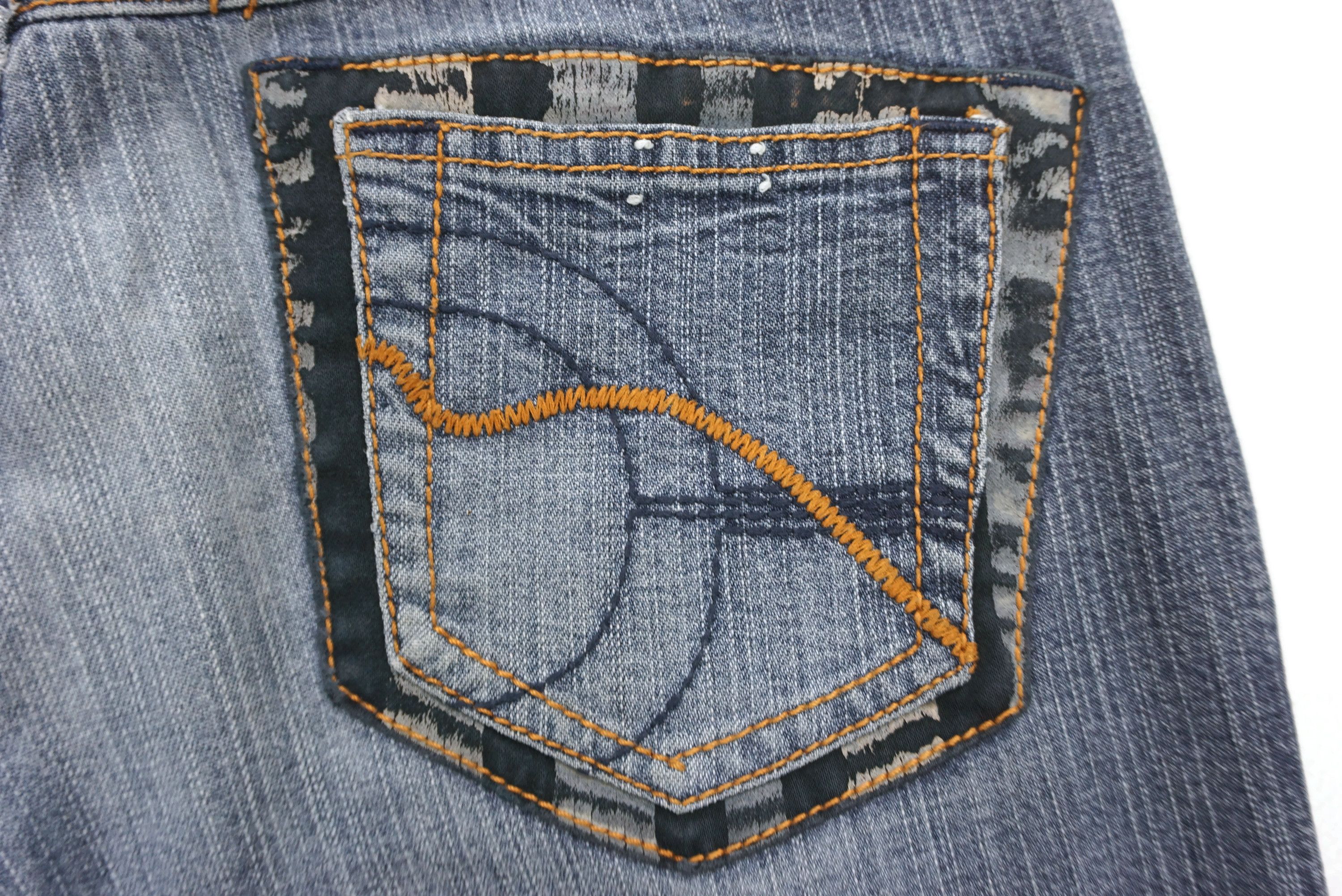 Ecko Unltd. Ecko Jeans Size 7 fit W28xL32 Y2k Low Rise Bootcut Denim Size 28" / US 6 / IT 42 - 9 Thumbnail